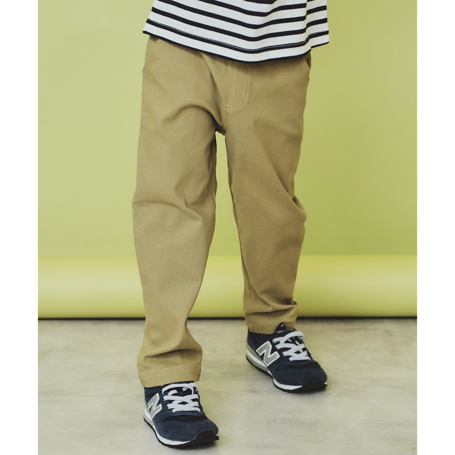 THE SHOP TK「【100-160】のびーるストレートパンツ/洗濯機OK」|その他|