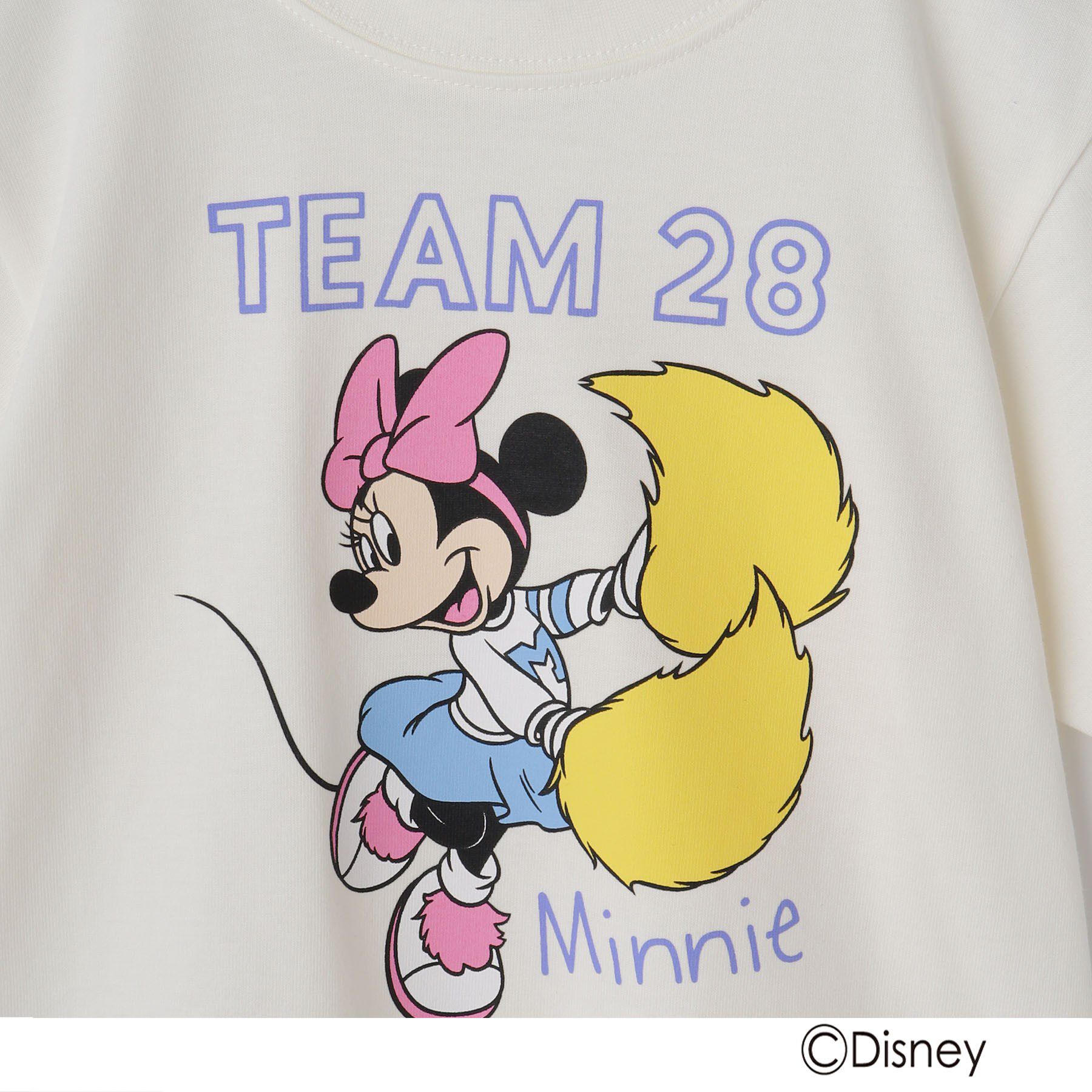 THE SHOP TK「disney/【110-150】ミッキーマウス＆ミニーマウス ベースボールTシャツ」|Tシャツ・カットソー|