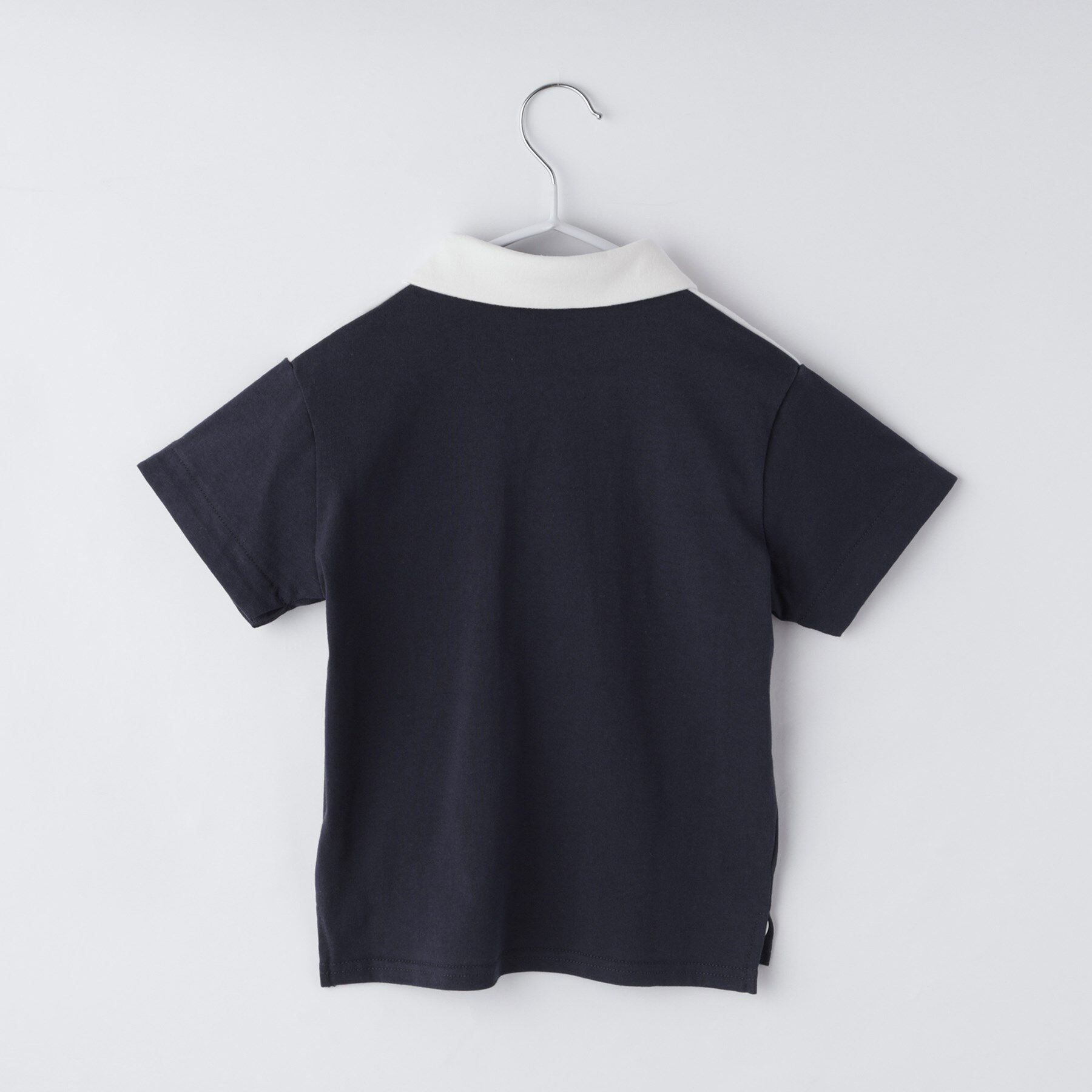 THE SHOP TK「【110－150】切り替えポロシャツ/洗濯機OK」|ポロシャツ|