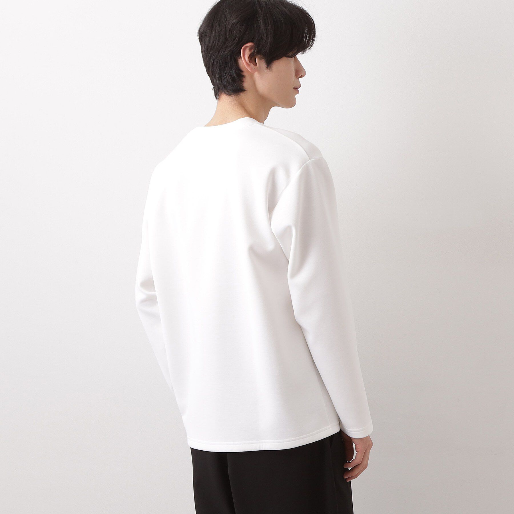 THE SHOP TK「【さりげないワンポイント】ダンボール刺繍スウェット 洗濯機OK」|Tシャツ・カットソー|