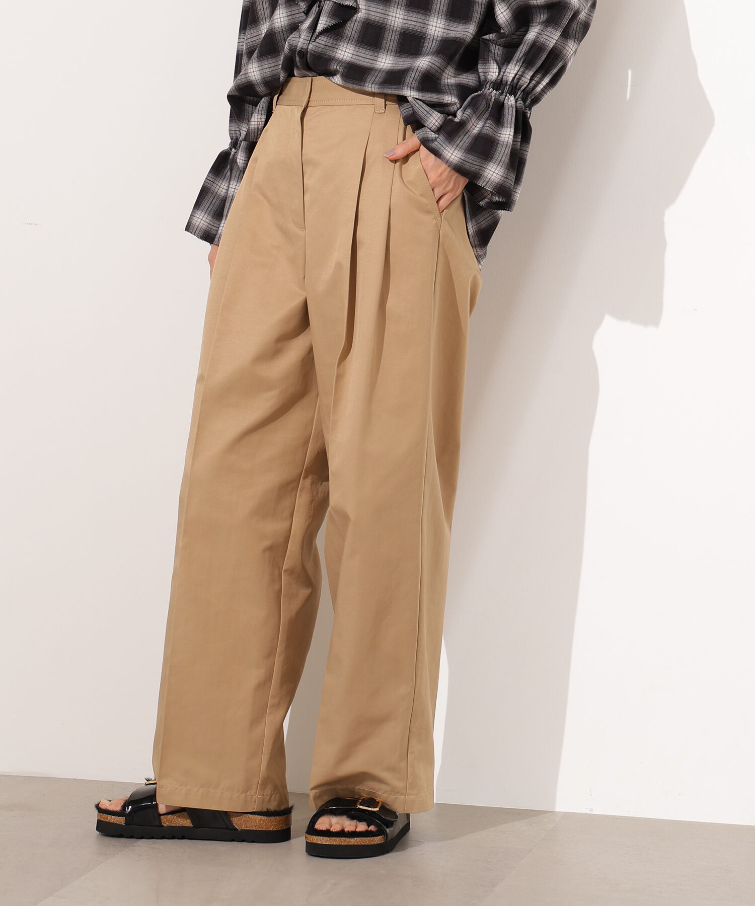  「ツータックツイルパンツ」|その他|