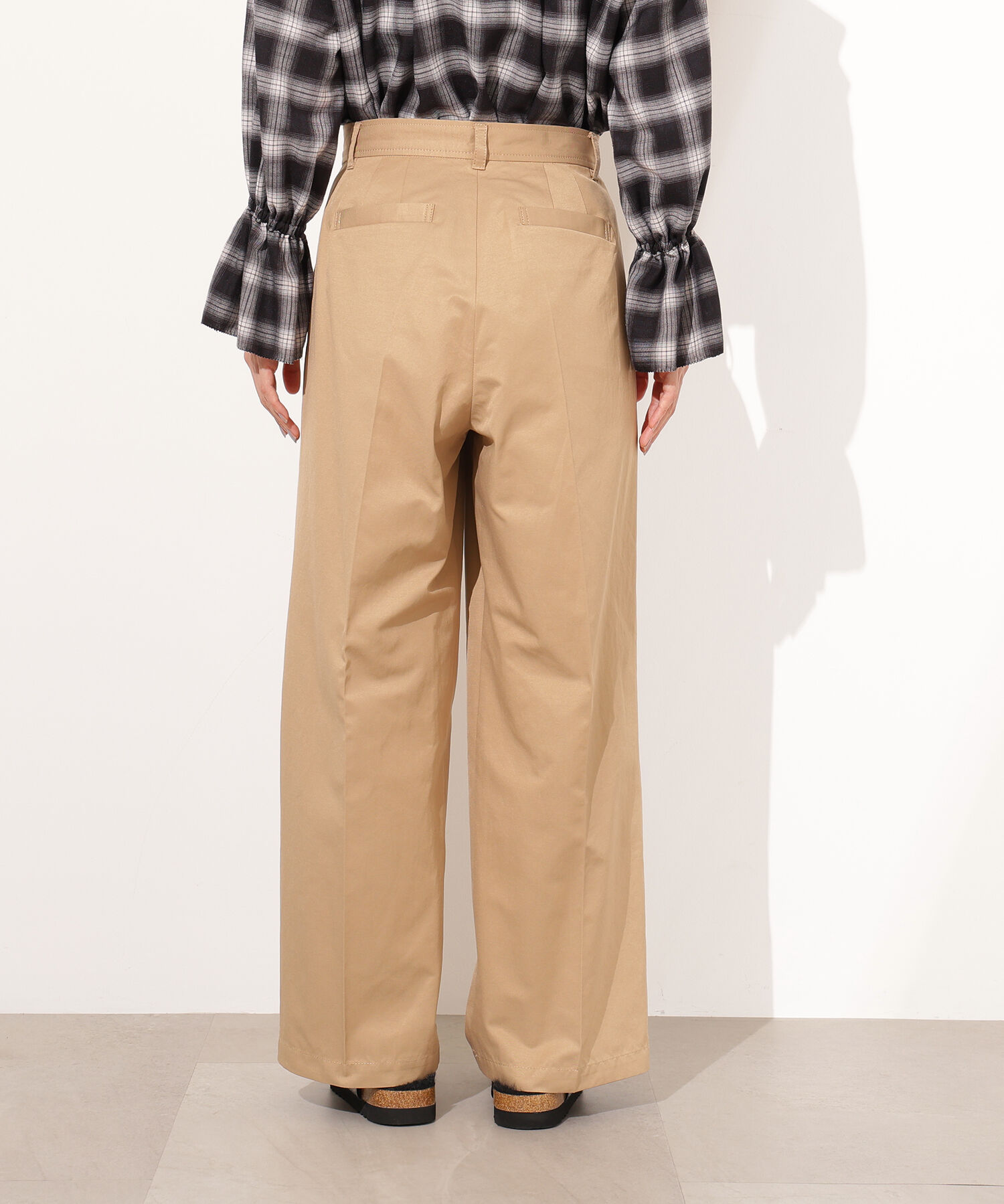  「ツータックツイルパンツ」|その他|