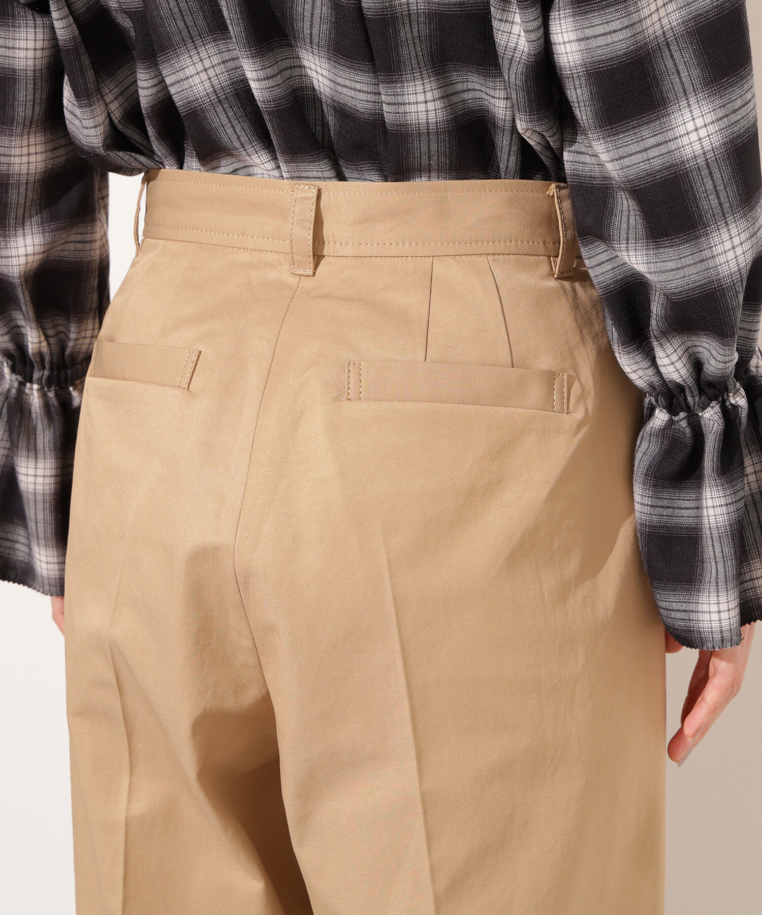  「ツータックツイルパンツ」|その他|