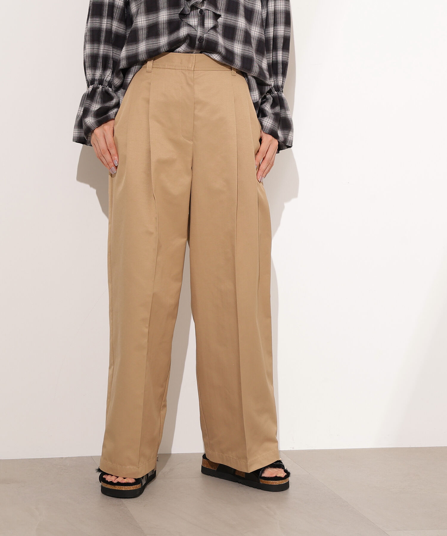  「ツータックツイルパンツ」|その他|