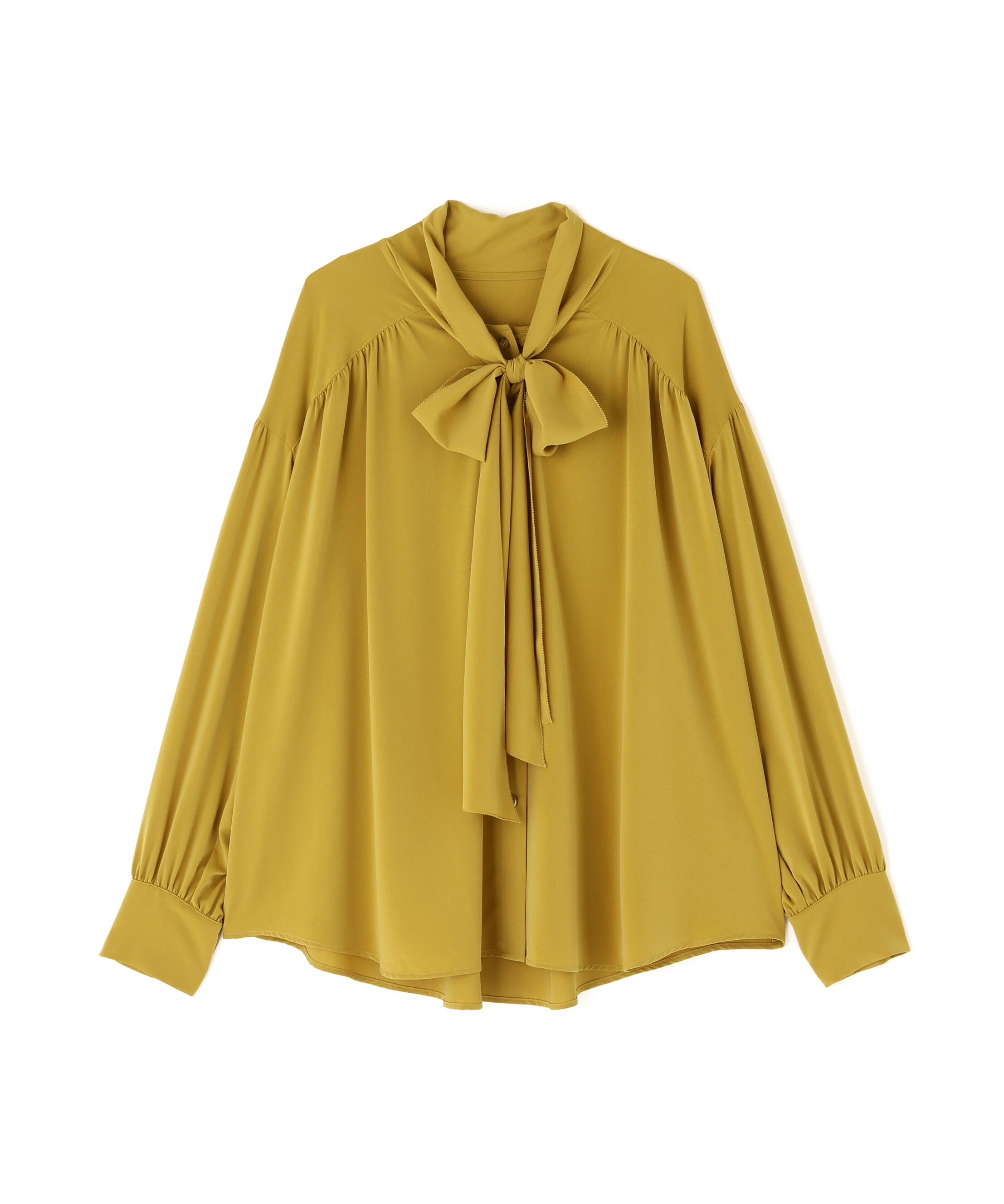  「ヴィンテージサテンボウブラウス」|シャツ・ブラウス|