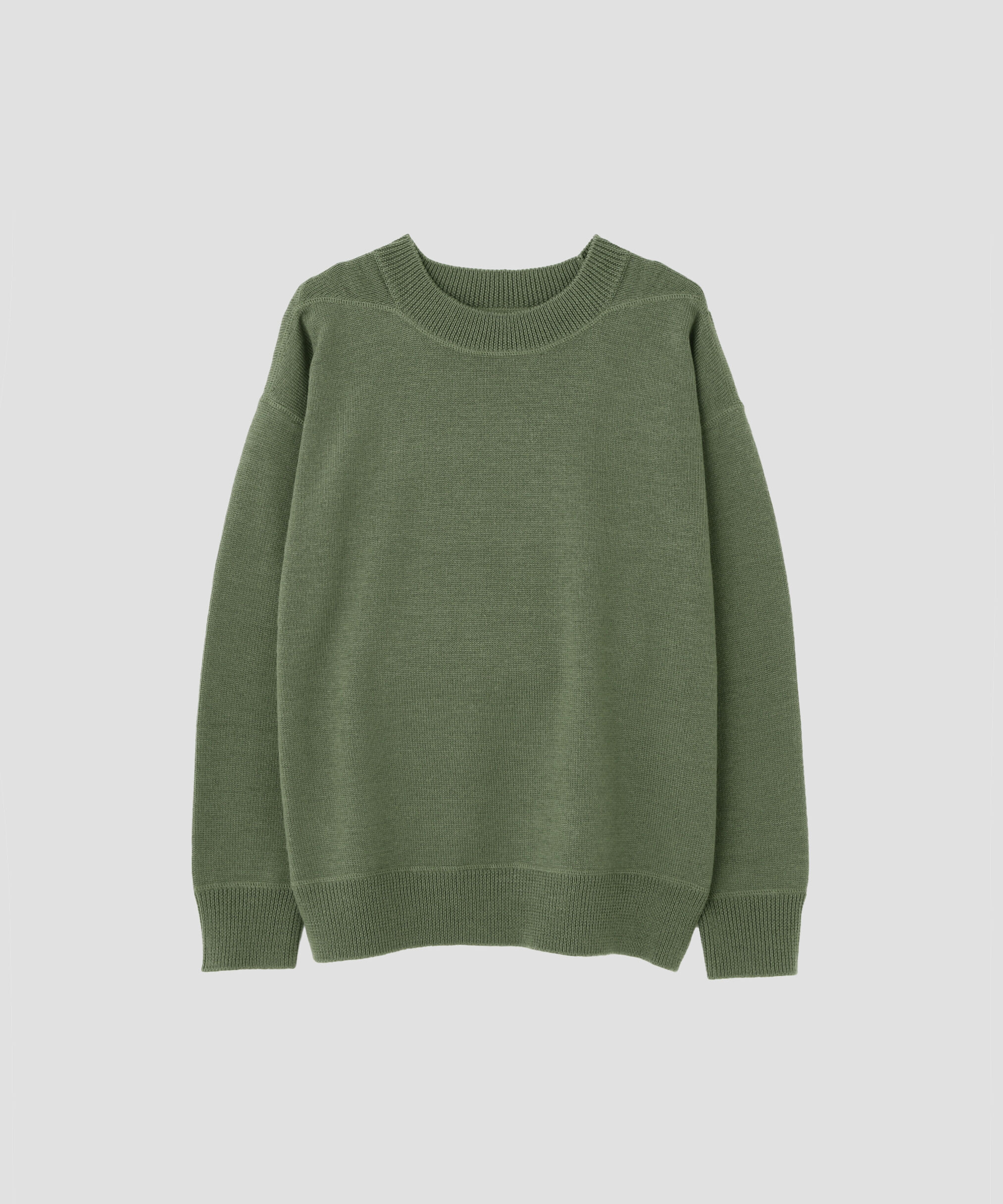 MHL.「WASHABLE PLAIN WOOL KNITWEAR」|ニット・セーター|