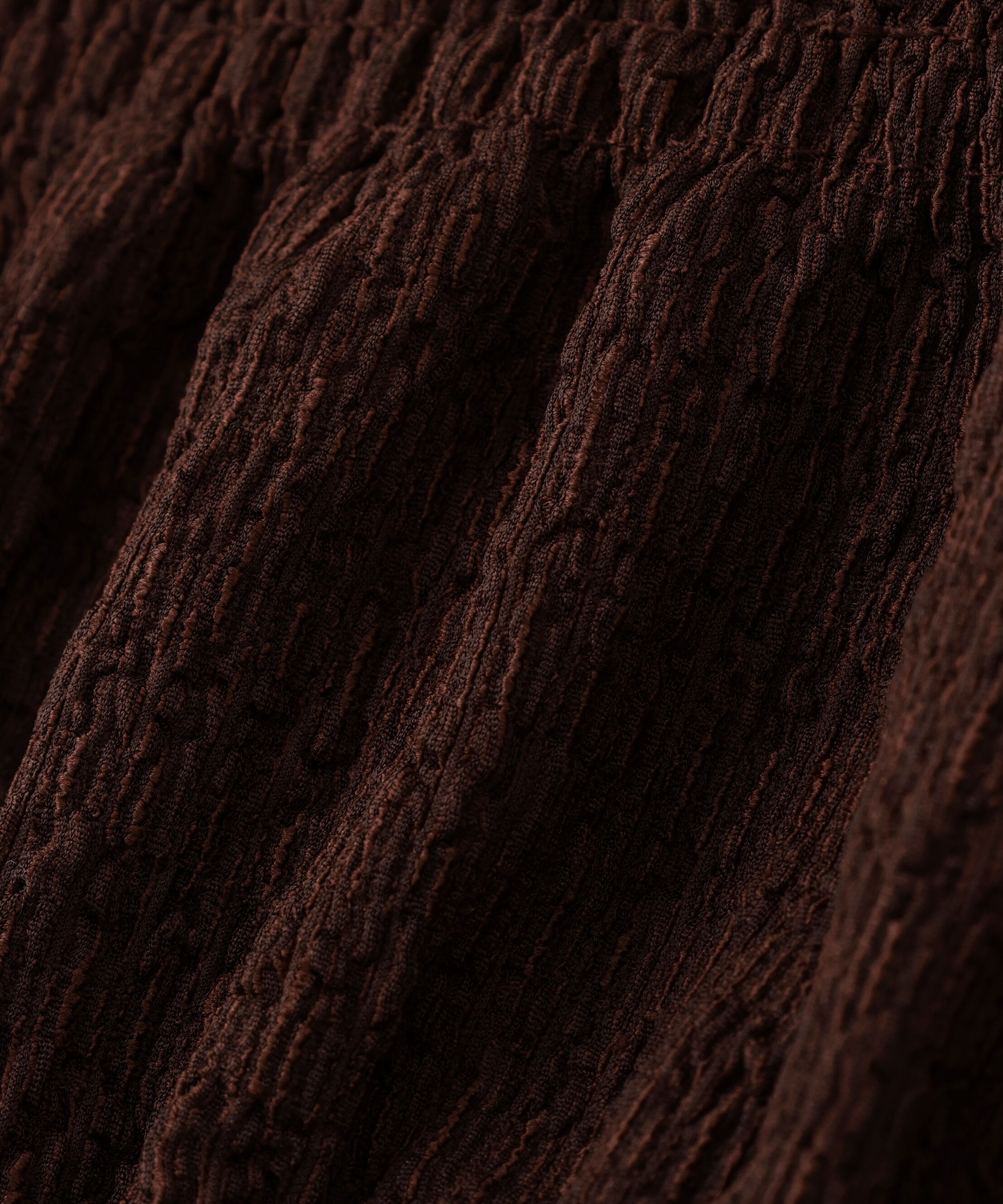  「シャーリングペプラムカットソー長袖」|Tシャツ・カットソー|