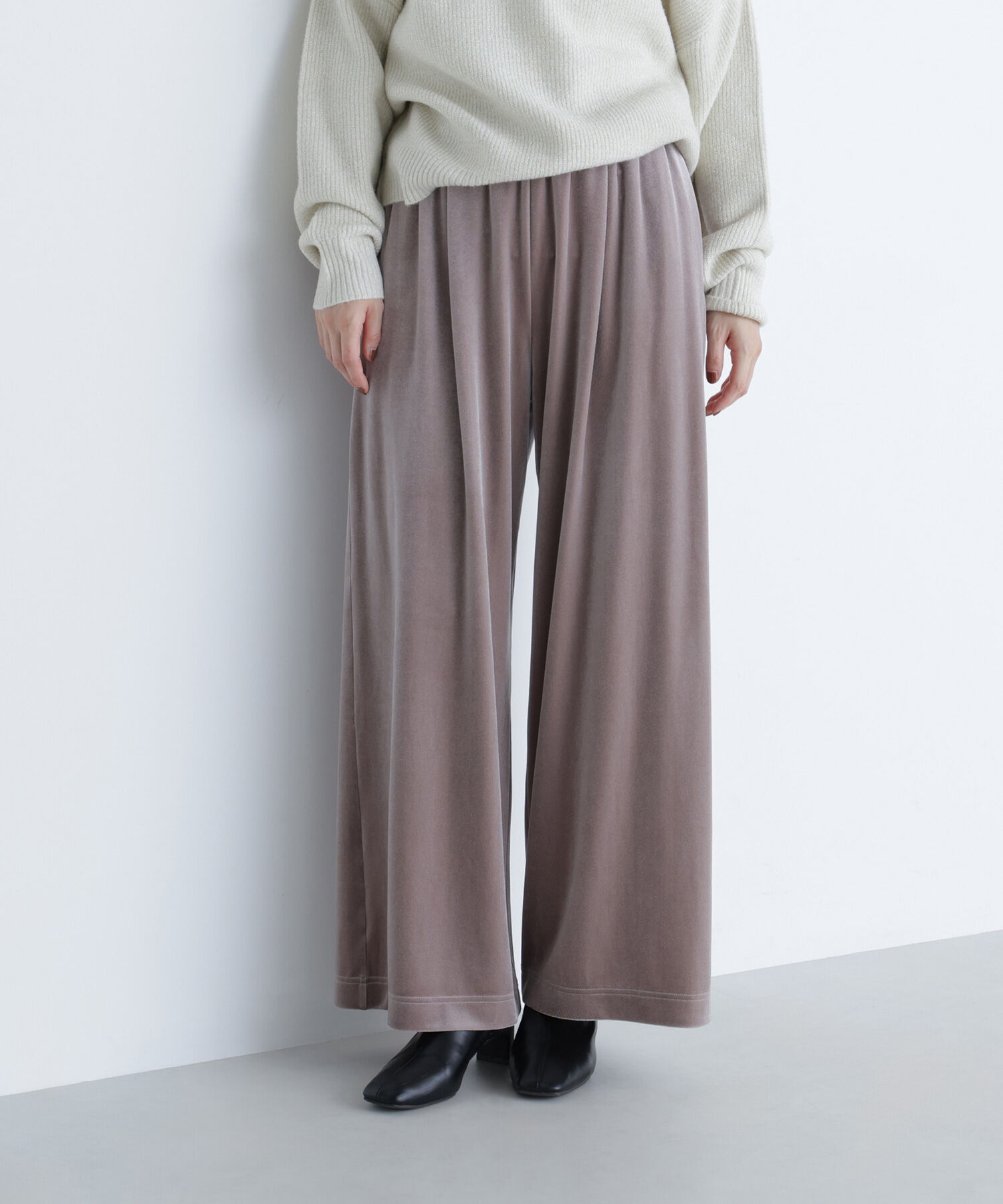  「ベロアイージーパンツ」|その他|