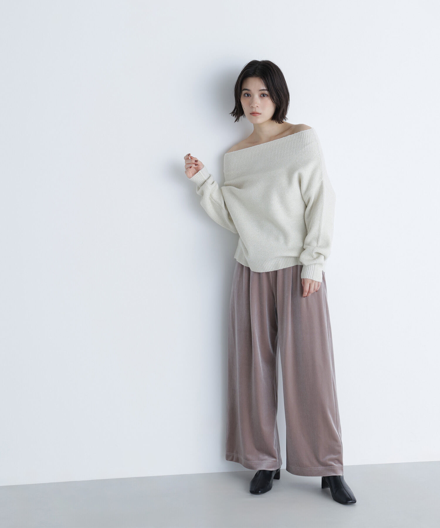  「ベロアイージーパンツ」|その他|