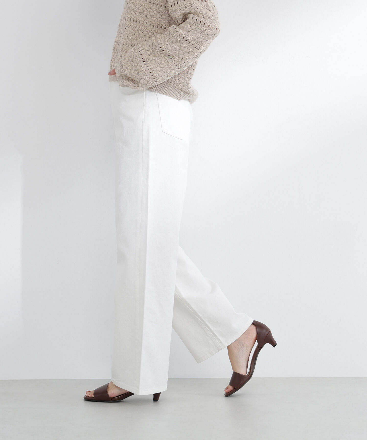  「ワイドストレートデニムパンツ」|その他|