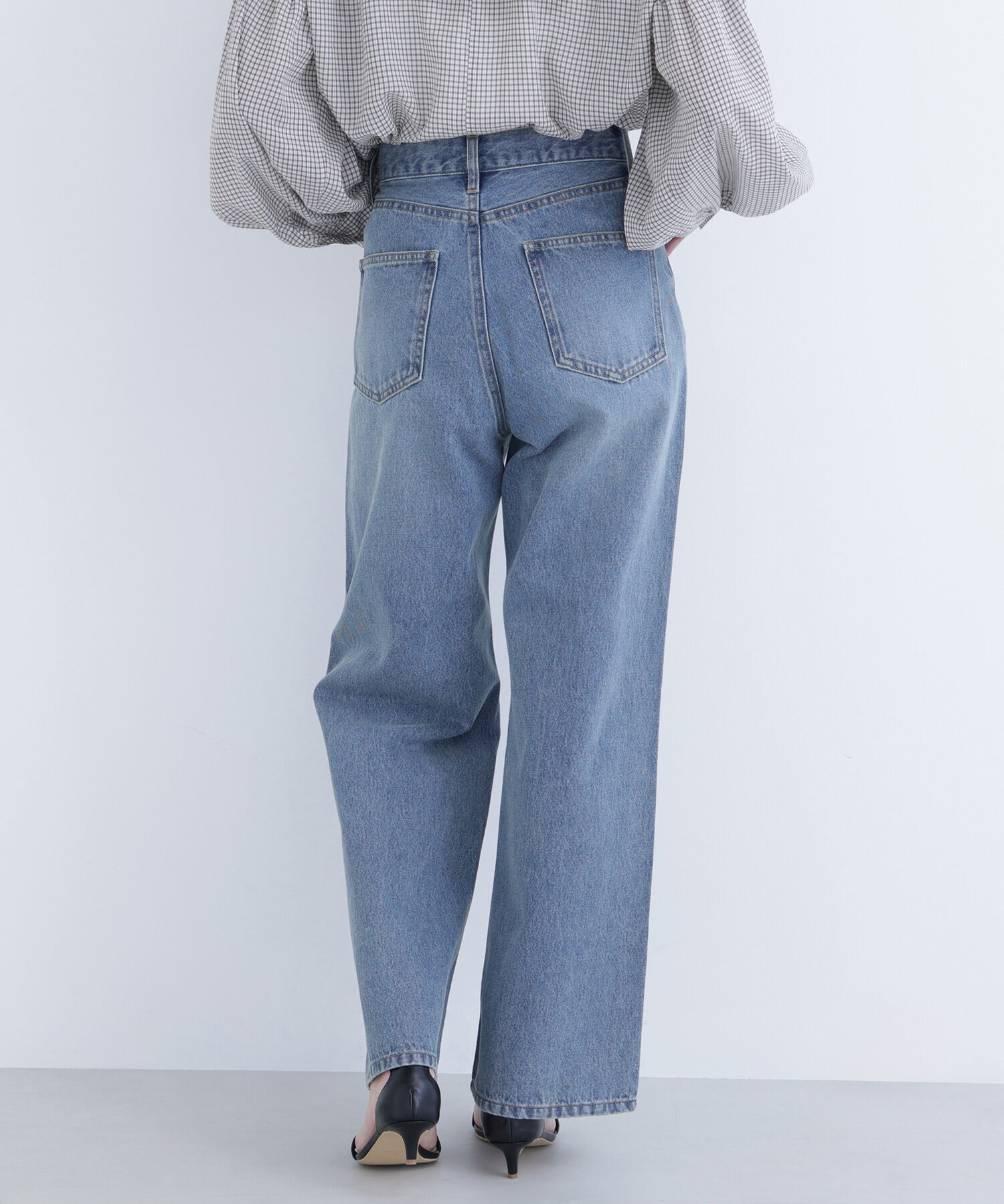  「ワイドストレートデニムパンツ」|その他|