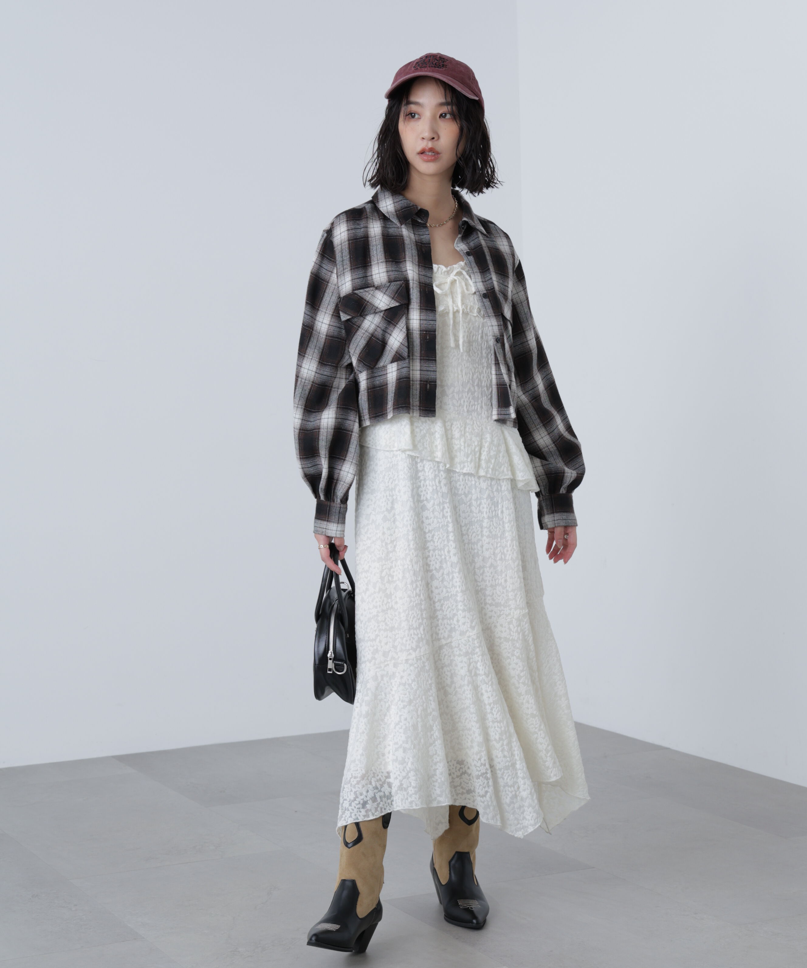  「ビッグポケットショート丈シャツ」|シャツ・ブラウス|