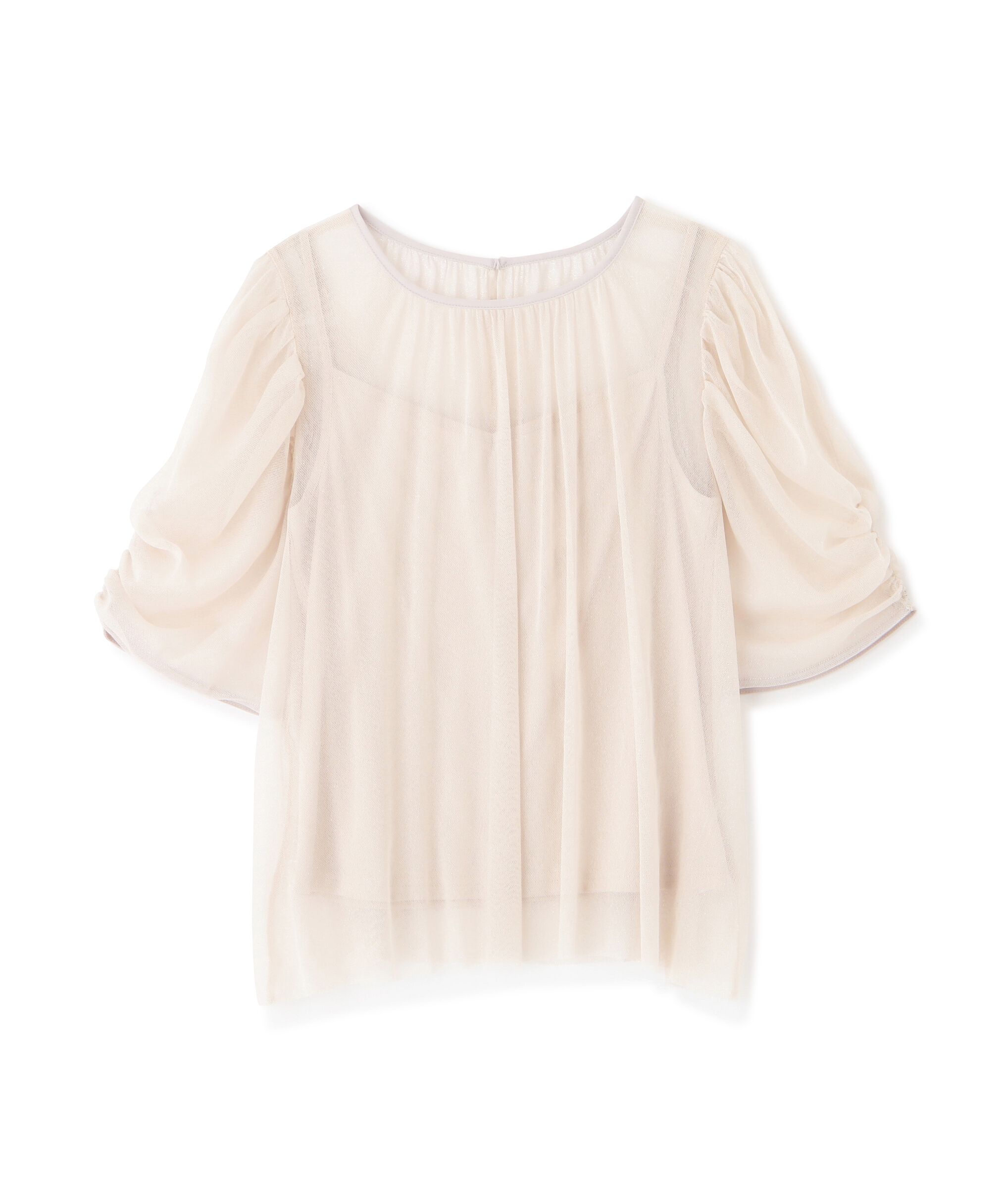  「ラメチュールブラウス」|シャツ・ブラウス|