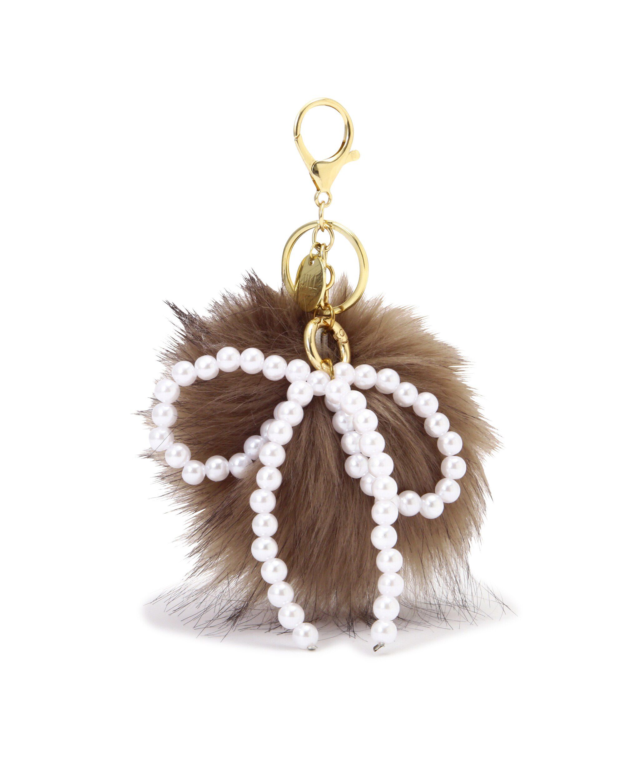  「フェイクファーチャーム」|その他|グレー