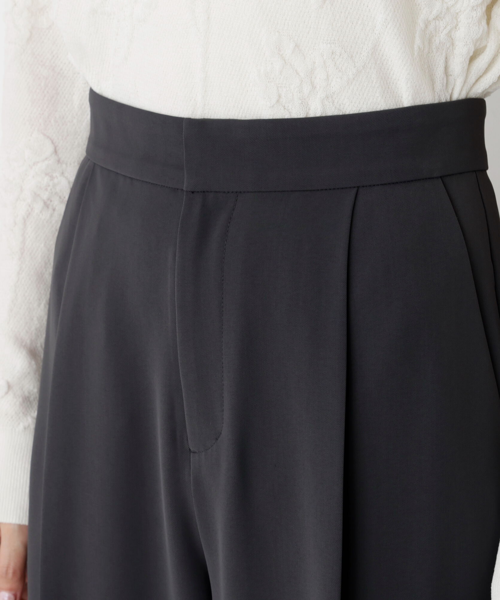 PROPORTION BODY DRESSING「＜ウォッシャブル＞シーズンレスタックパンツ 25AW」|その他|