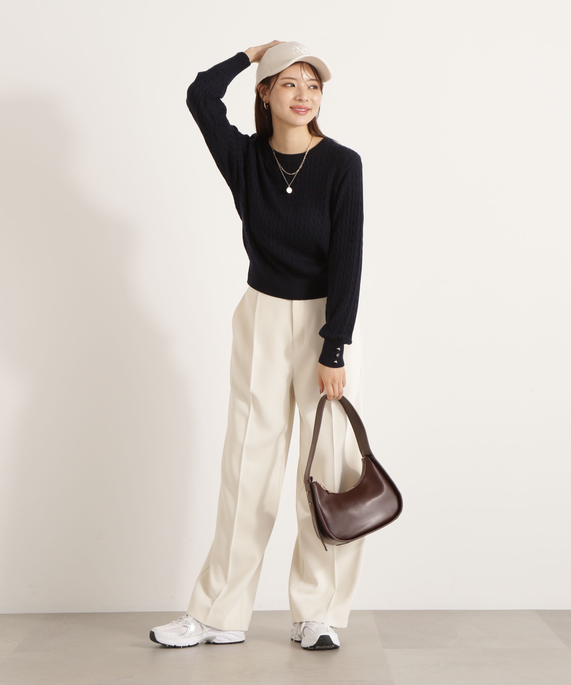 PROPORTION BODY DRESSING「＜ウォッシャブル＞シーズンレスタックパンツ 25AW」|その他|