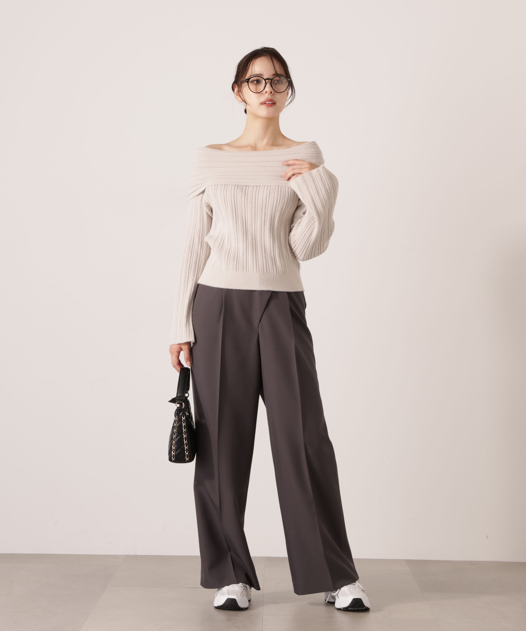 PROPORTION BODY DRESSING「ハイウエストラップパンツ　25AW」|その他|