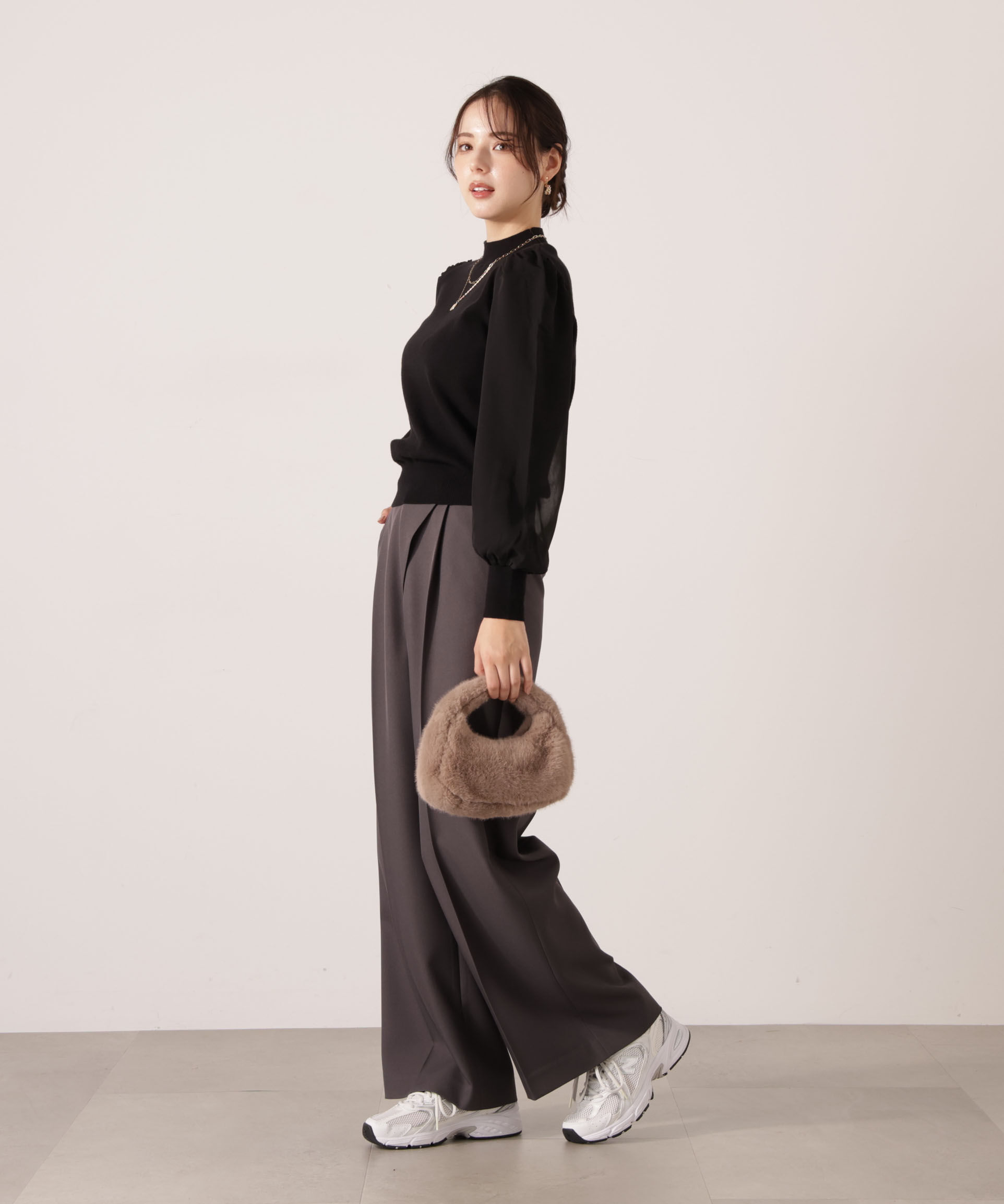 PROPORTION BODY DRESSING「ハイウエストラップパンツ　25AW」|その他|