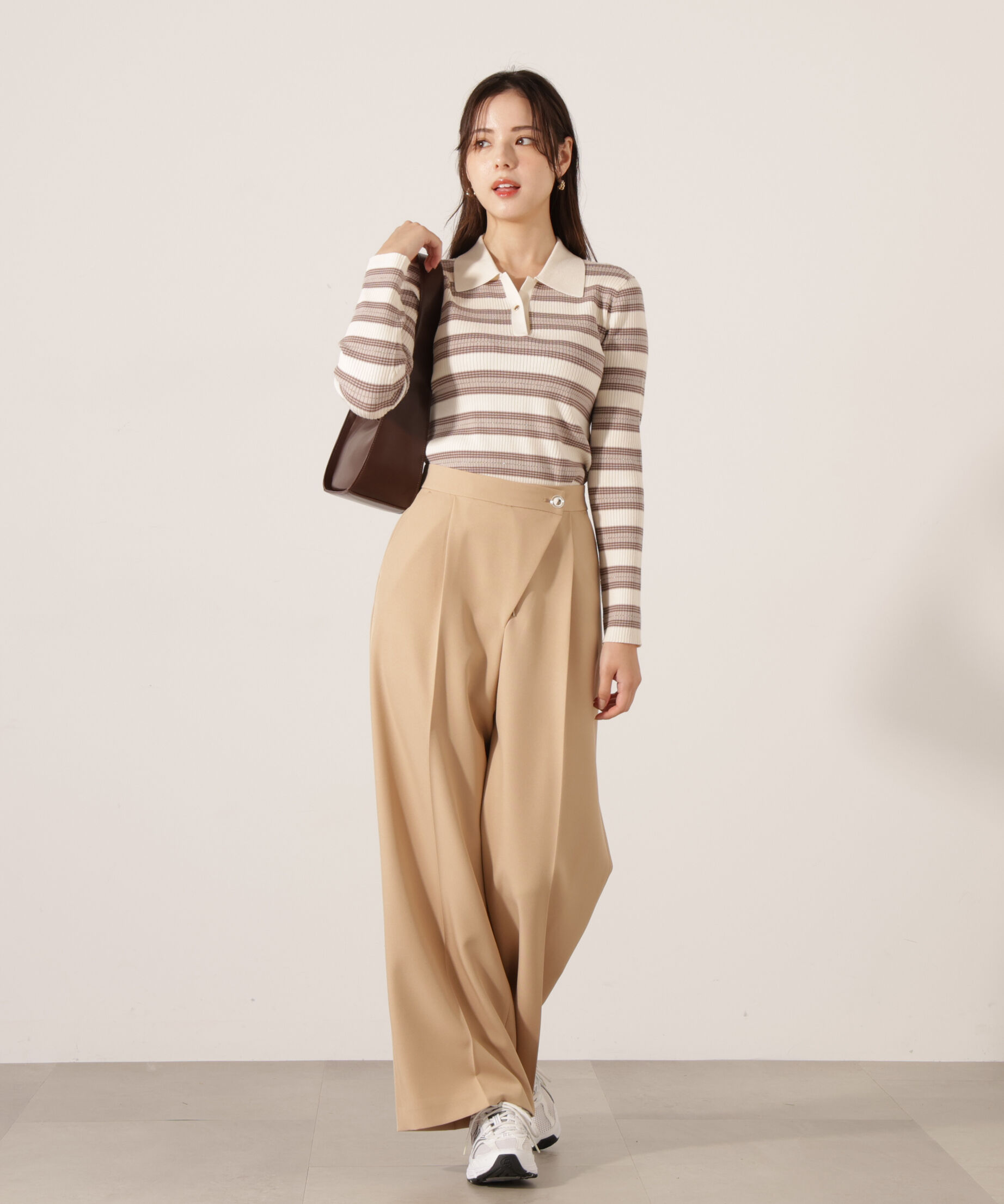 PROPORTION BODY DRESSING「ハイウエストラップパンツ　25AW」|その他|