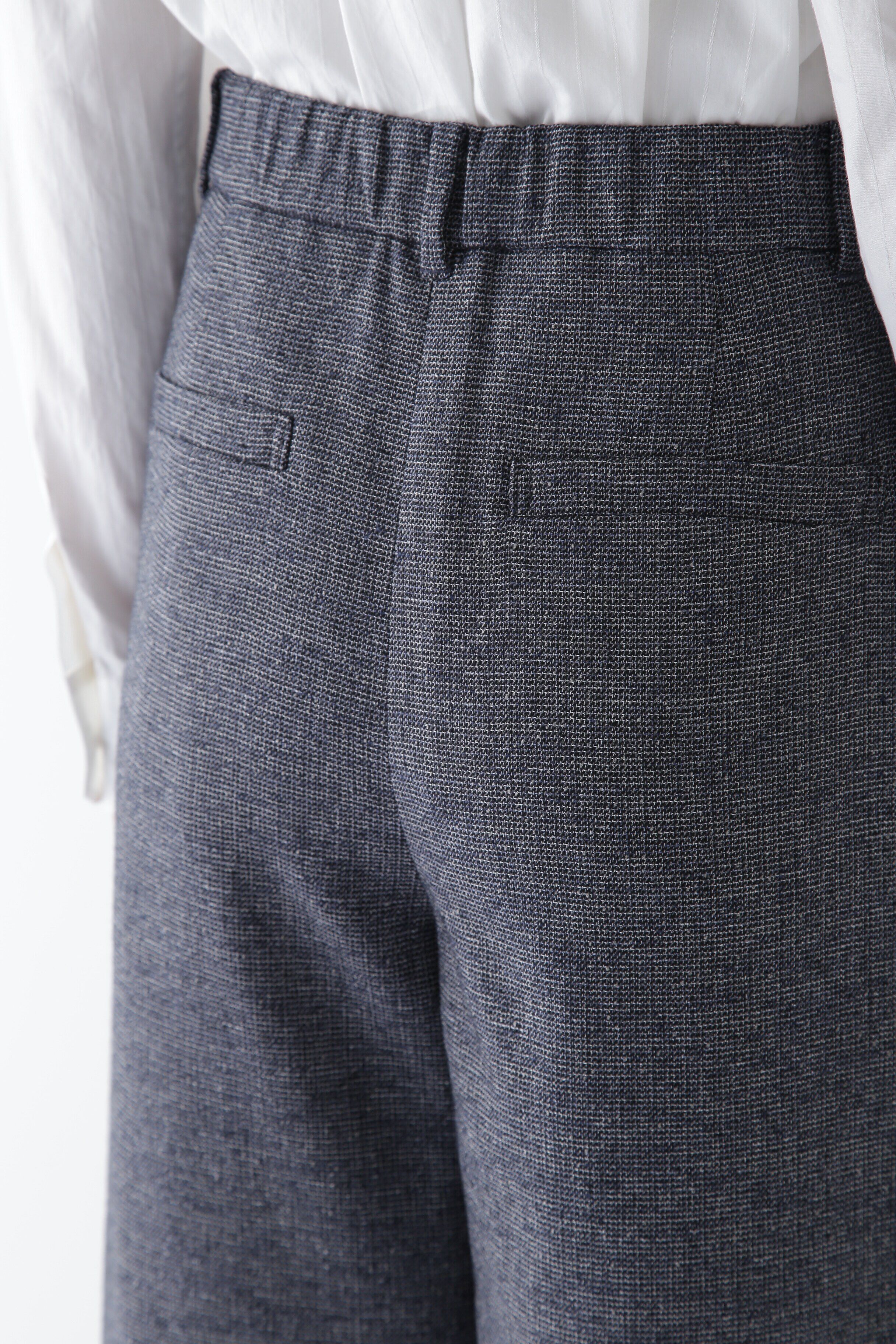  「◆リングミックスツィードセミワイドパンツ」|その他|