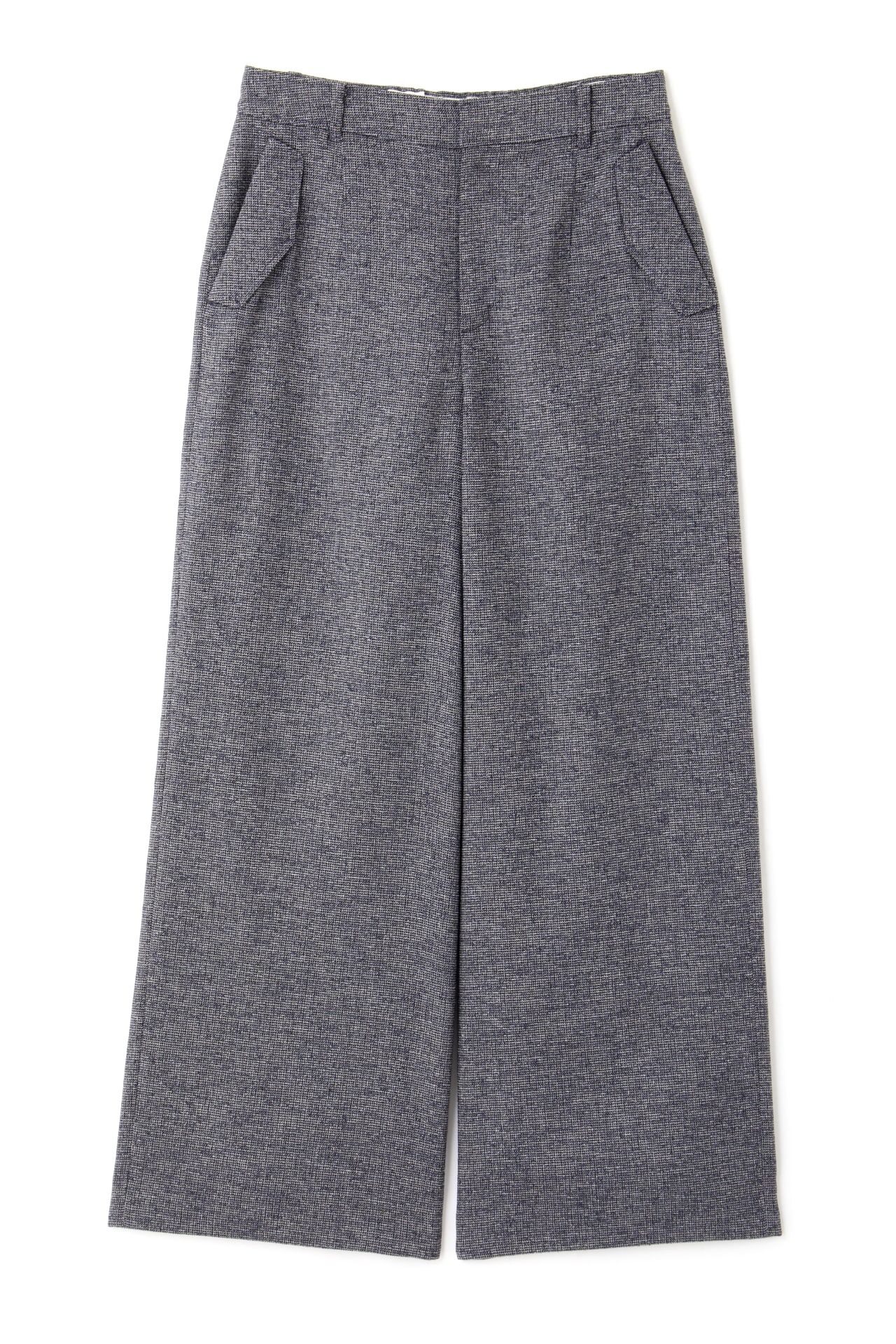  「◆リングミックスツィードセミワイドパンツ」|その他|