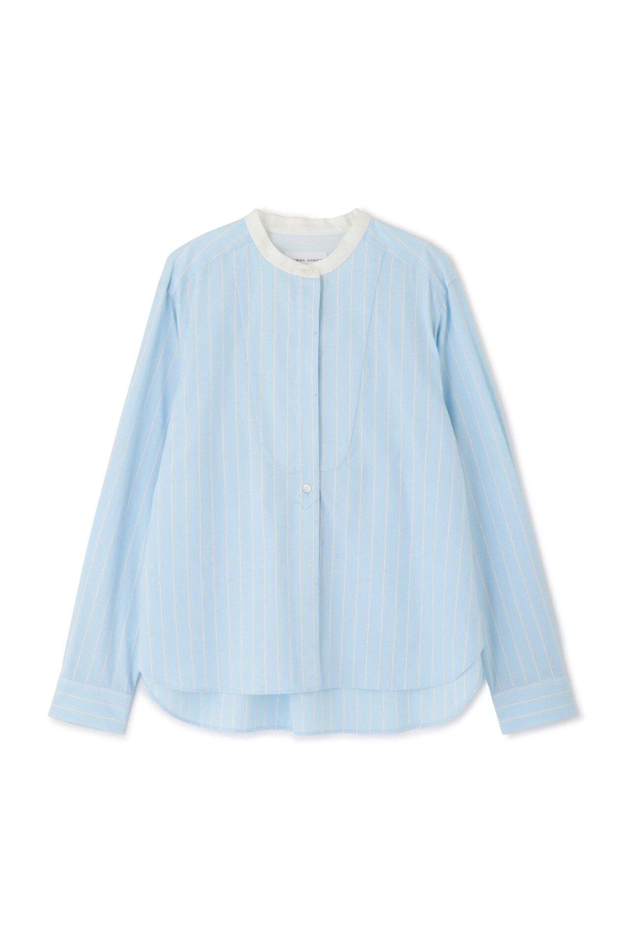  「◆コットンドビーストライプクレリックシャツ」|シャツ・ブラウス|