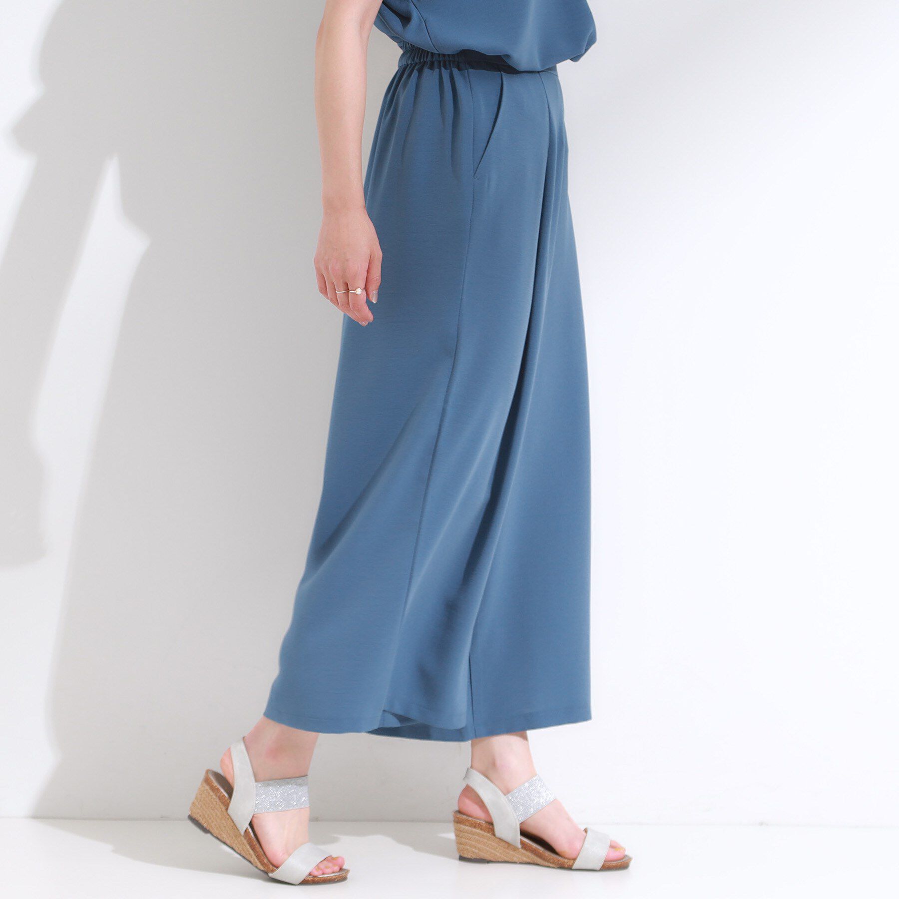 SHOO･LA･RUE「【セットアップ可】下半身カバーにも タックスカーチョ」|その他|