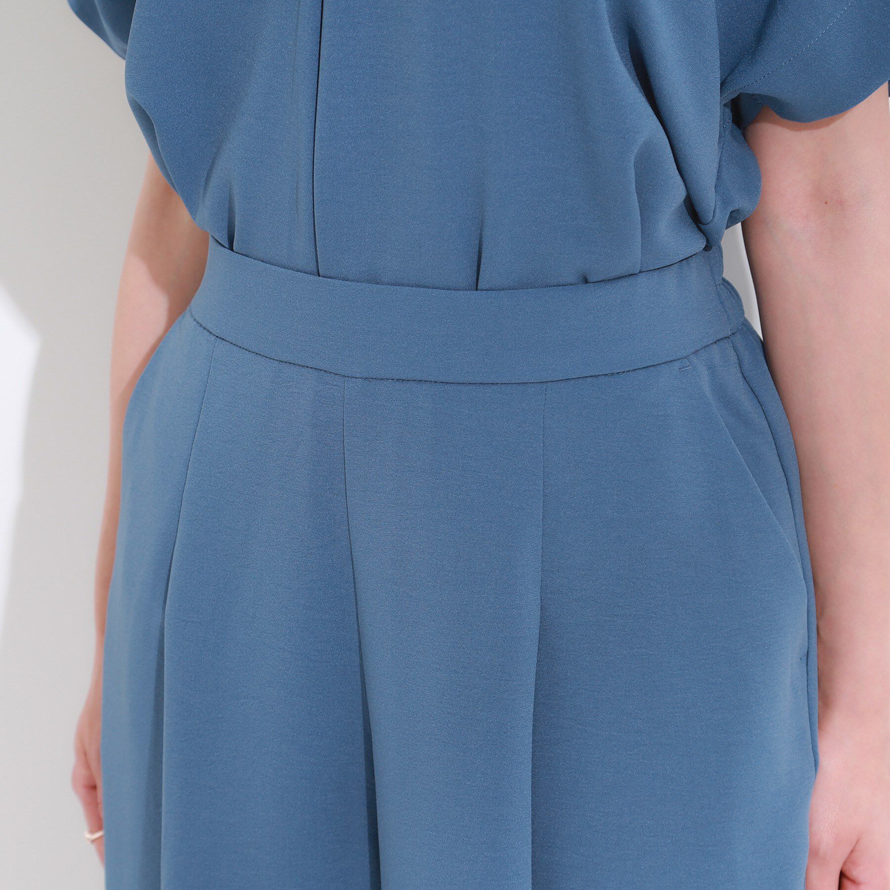 SHOO･LA･RUE「【セットアップ可】下半身カバーにも タックスカーチョ」|その他|