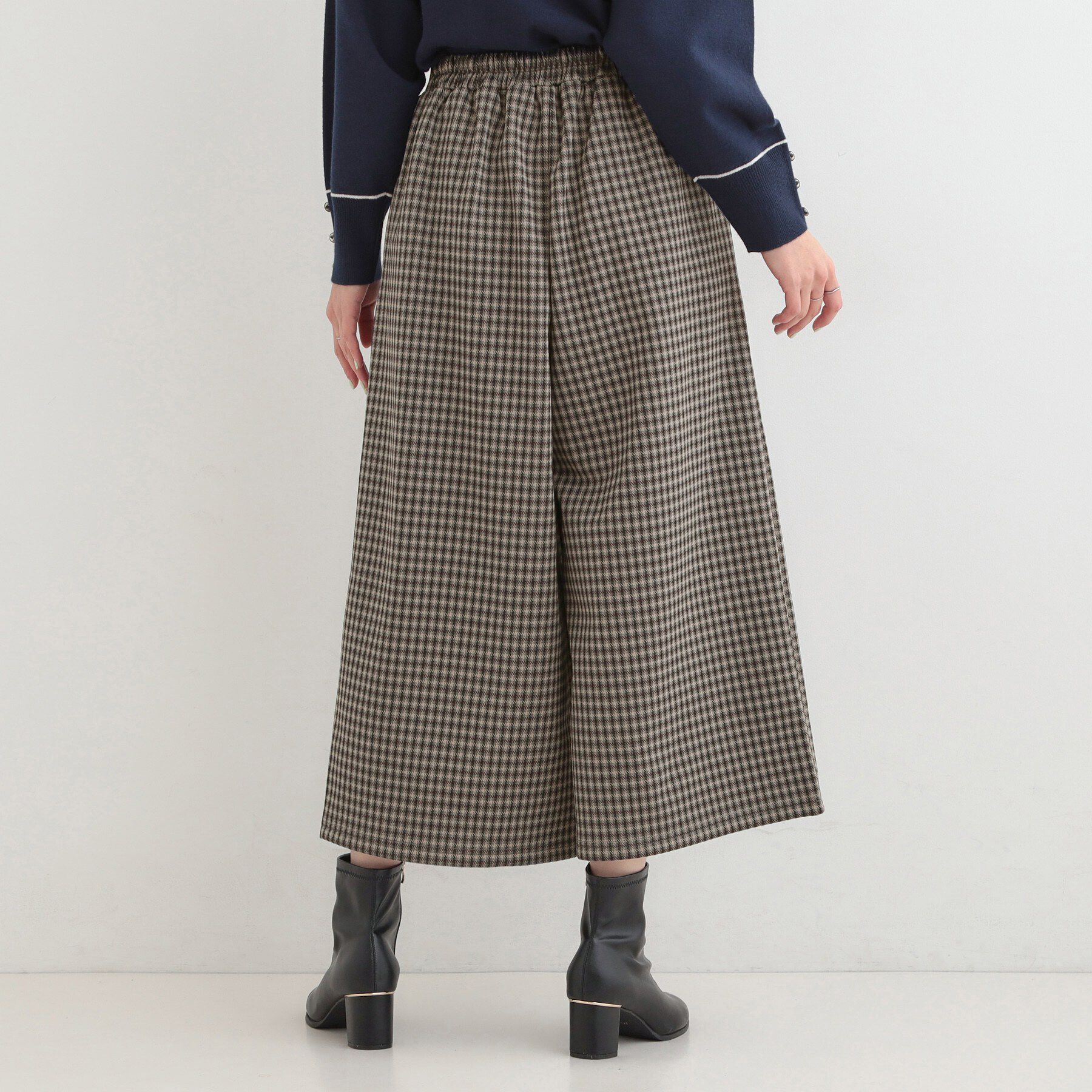 SHOO･LA･RUE「【洗濯機可/S-LL/あったか】体型カバーにも 裏起毛ガウチョパンツ」|その他|