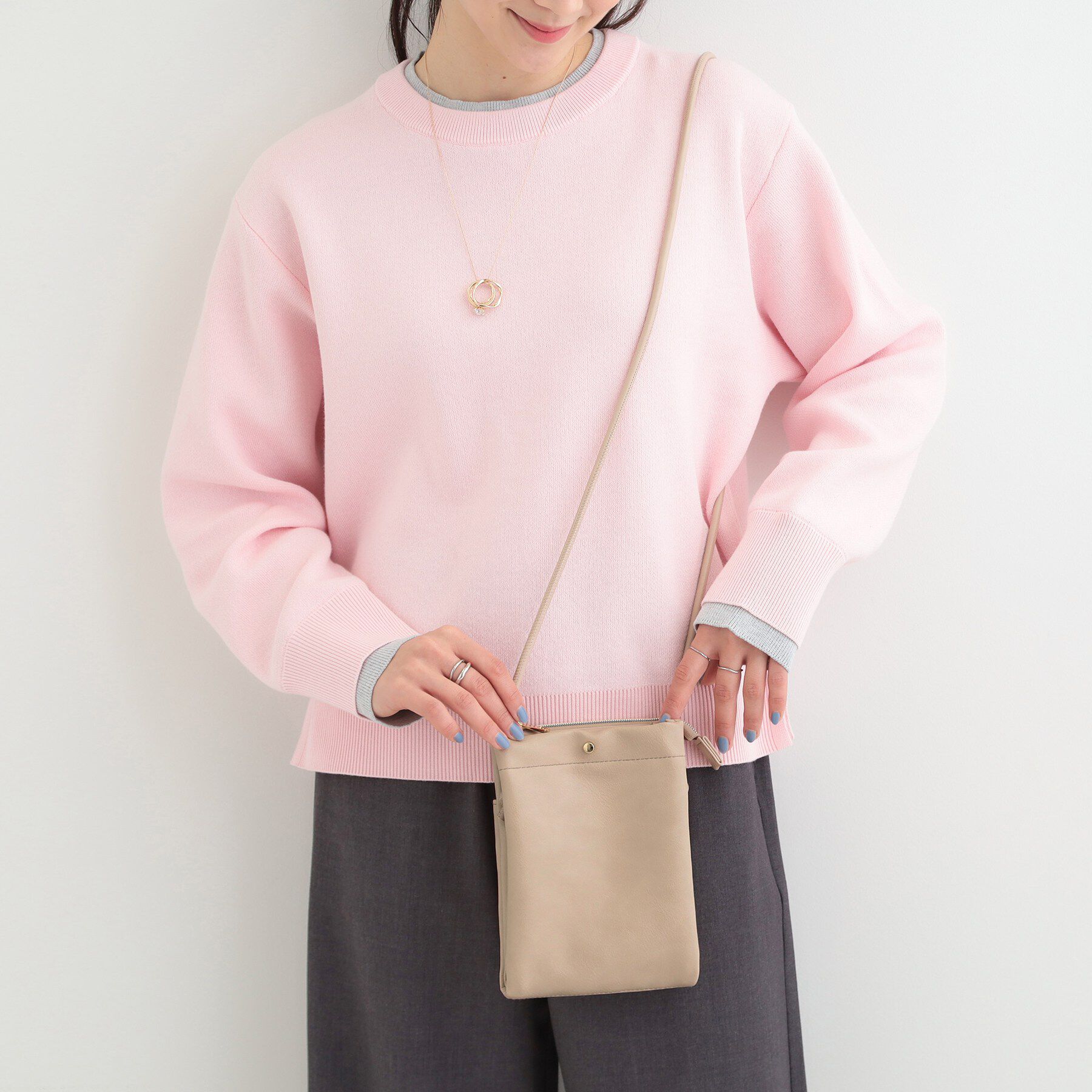 SHOO･LA･RUE「2層ミニショルダーバッグ」|ショルダー・メッセンジャー|