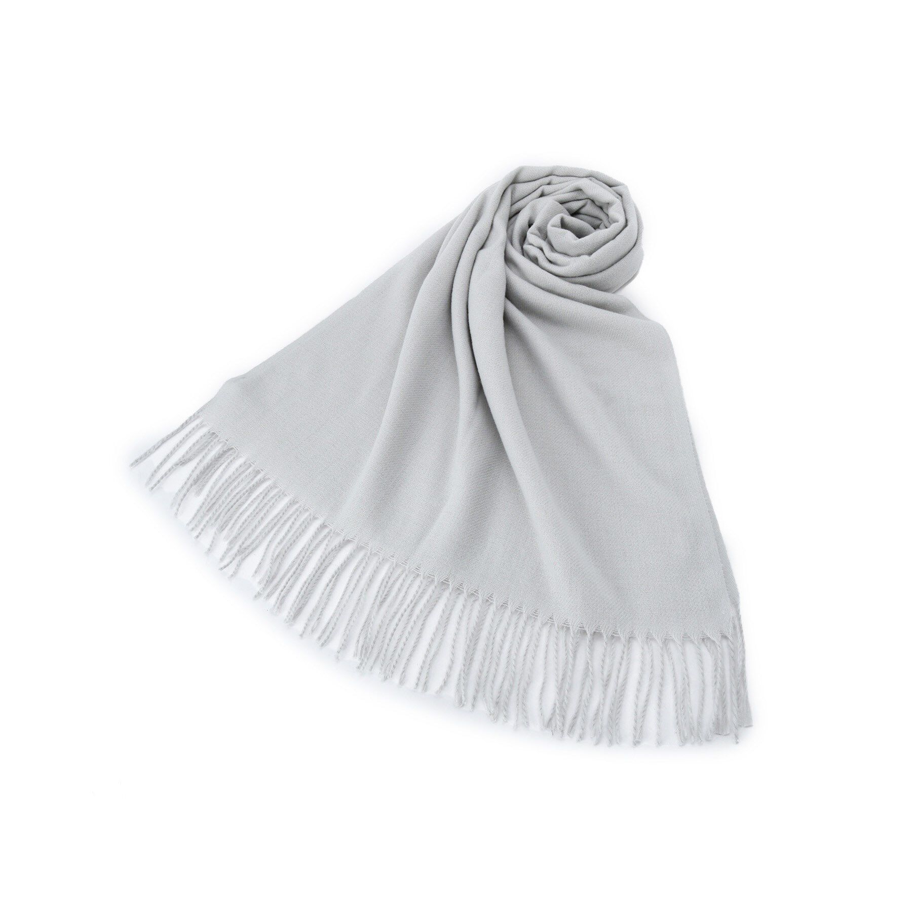 ITS&rsquo;DEMO「【8色／洗濯可】クリーミータッチ60幅無地ストール」|ストール|グレー(012)