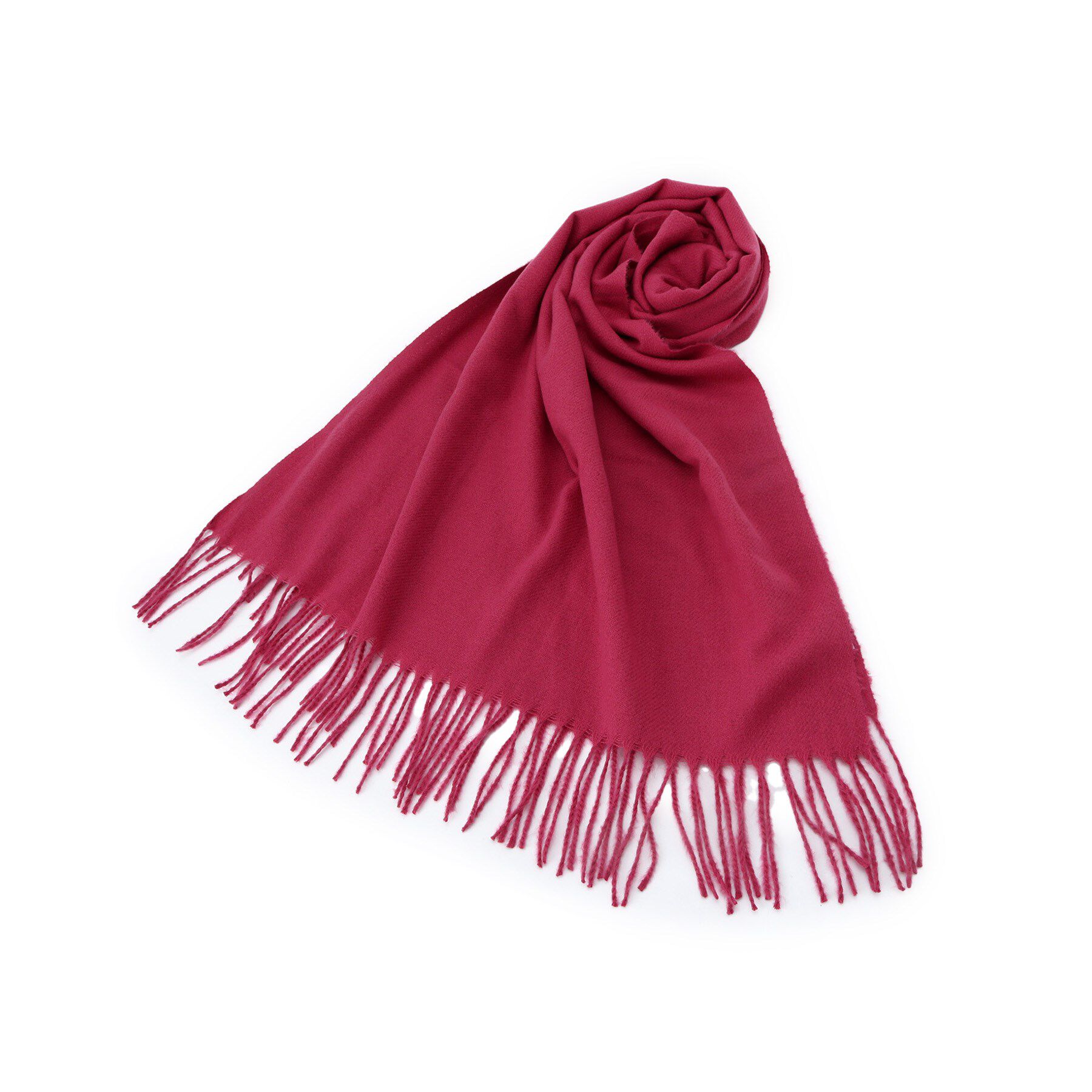 ITS&rsquo;DEMO「【8色／洗濯可】クリーミータッチ60幅無地ストール」|ストール|ピンク(073)