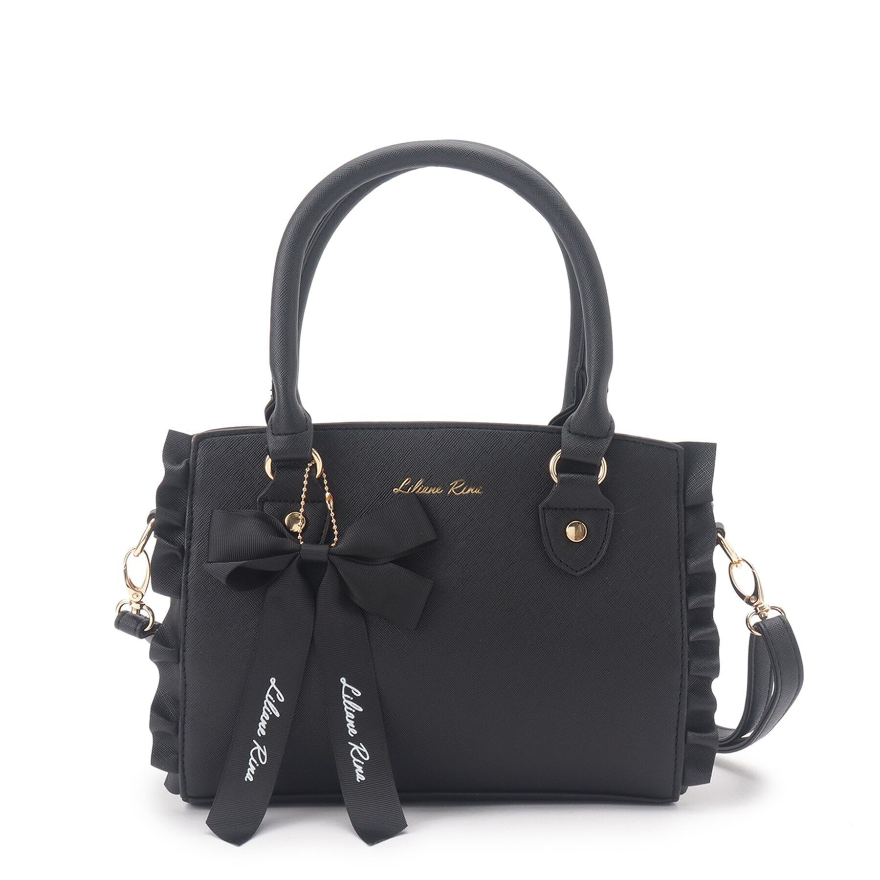 Ober Tashe「サイドフリル2WAYボストン」|ボストンバッグ|