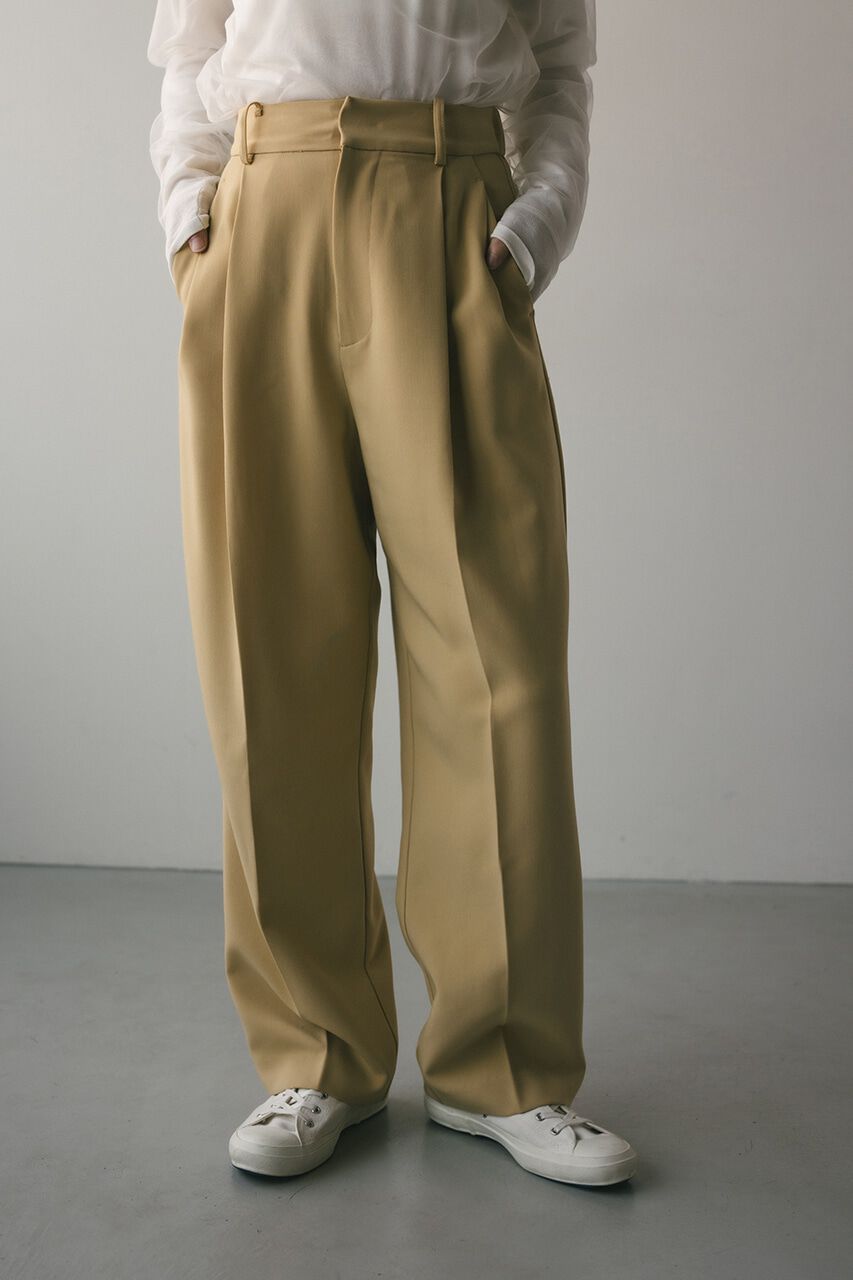 STYLEMIXER「ツータックスーツパンツ」|その他|YEL
