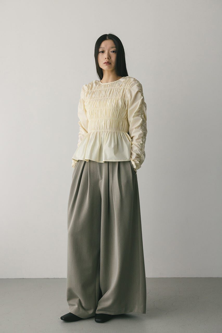 STYLEMIXER「シャーリングブラウス」|シャツ・ブラウス|