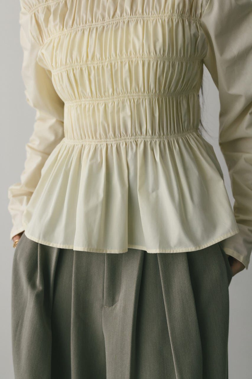 STYLEMIXER「シャーリングブラウス」|シャツ・ブラウス|