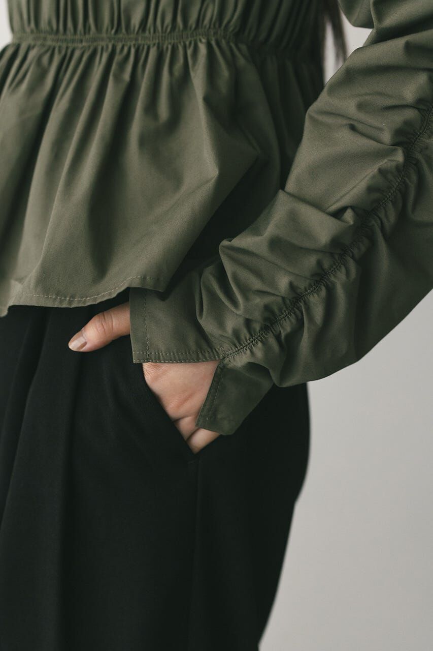 STYLEMIXER「シャーリングブラウス」|シャツ・ブラウス|