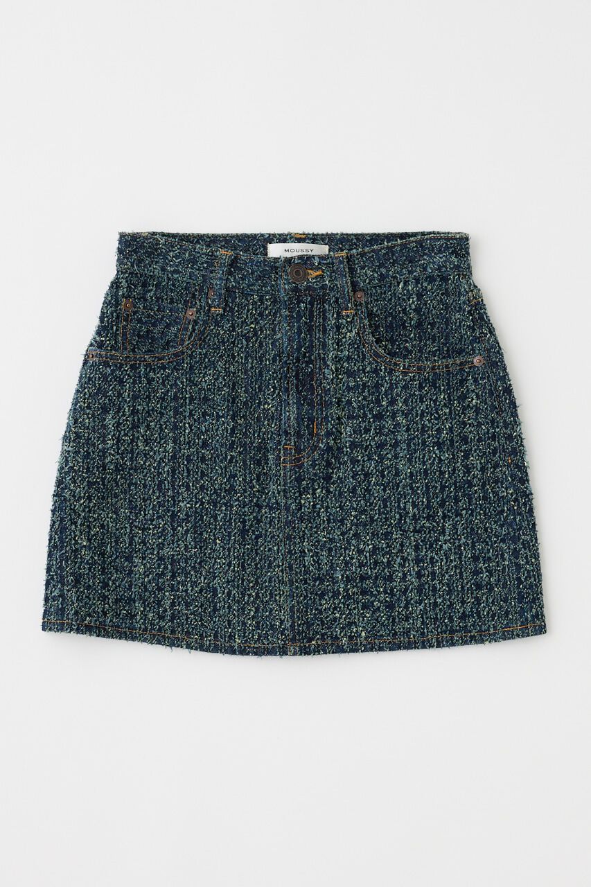 MOUSSY「FLUFFY デニムミニスカート」|スカート|