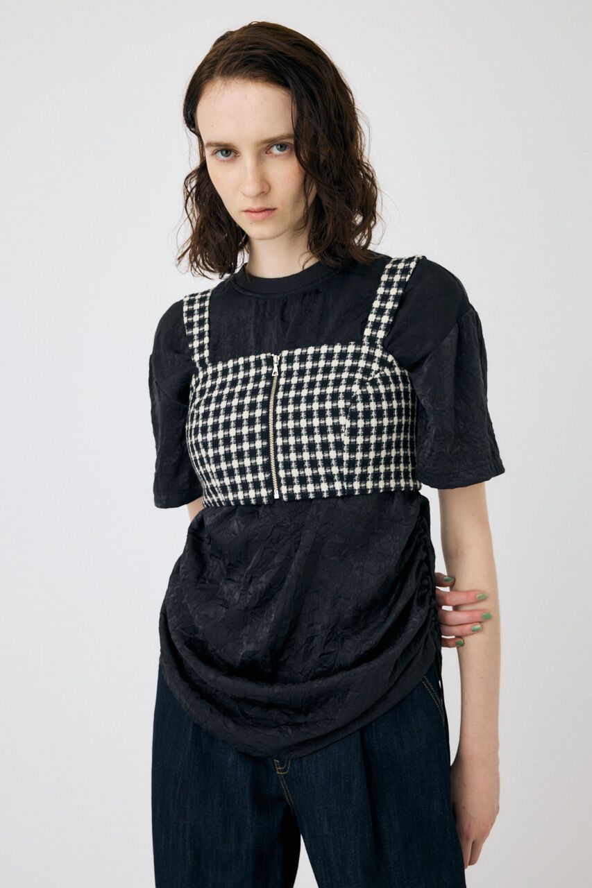 MOUSSY「COMPACT TWEED ビスチェ」|その他|