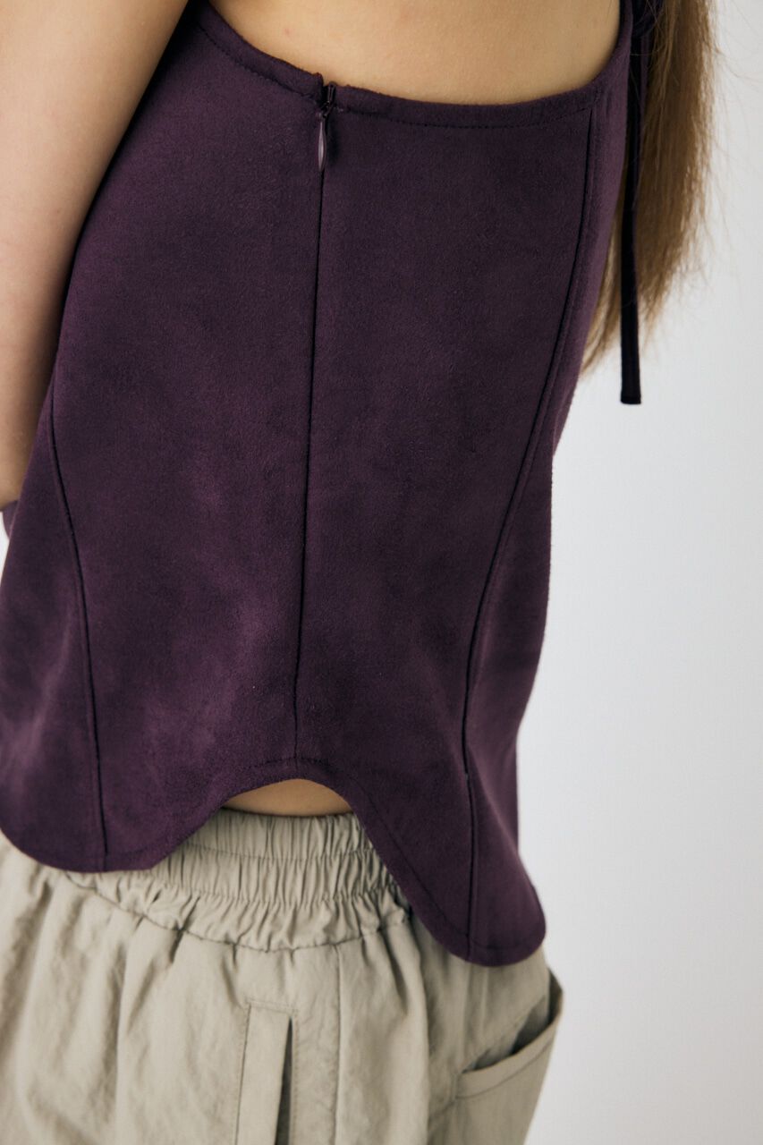 MOUSSY「F/SUEDE キャミ」|キャミソール|