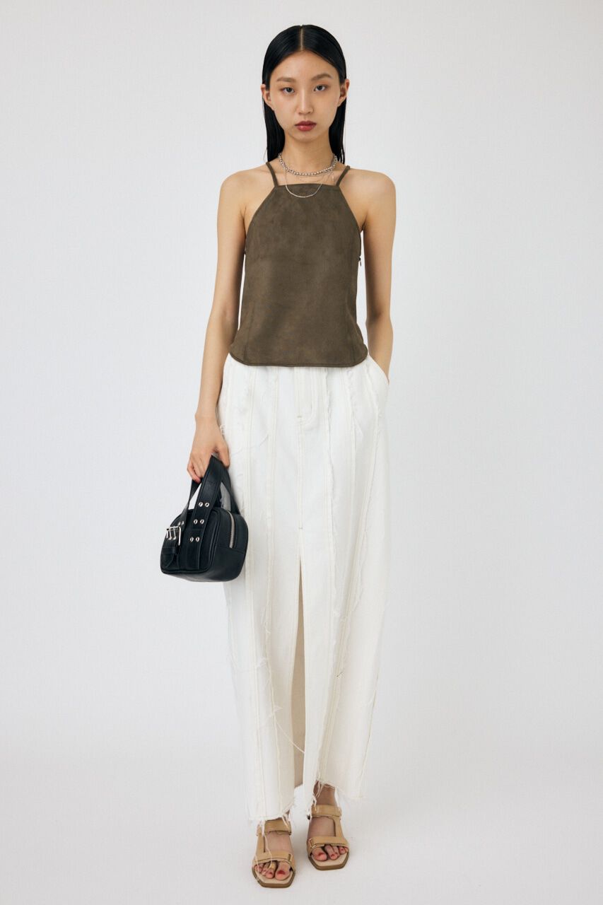MOUSSY「F/SUEDE キャミ」|キャミソール|