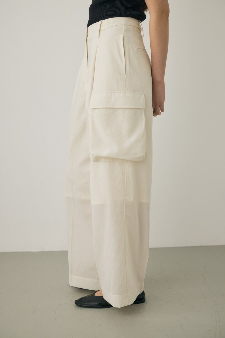 MOUSSY「シアーワイドパンツ　リサイクルポリエステル使用」|その他|