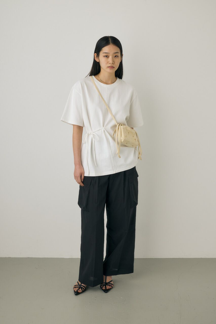 MOUSSY「シアーワイドパンツ　リサイクルポリエステル使用」|その他|