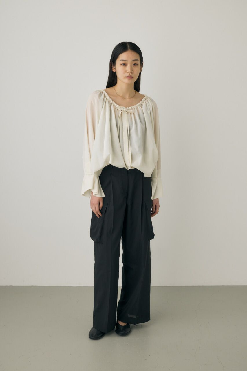 MOUSSY「シアーワイドパンツ　リサイクルポリエステル使用」|その他|