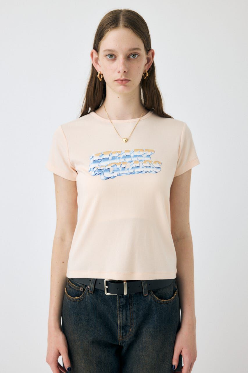 MOUSSY「CHROME LOGO TEE」|Tシャツ・カットソー|L/ORG1