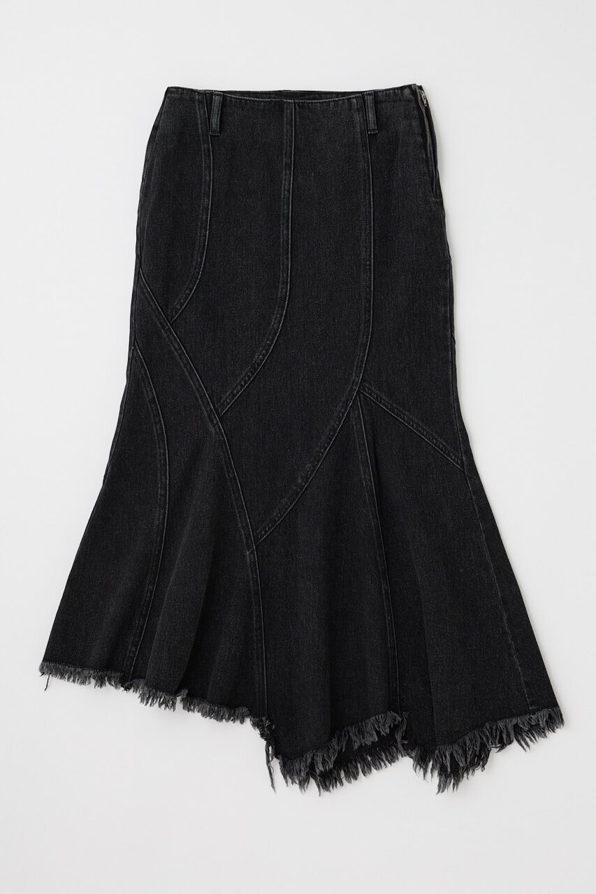 MOUSSY「PANEL MERMAID デニムスカート」|スカート|