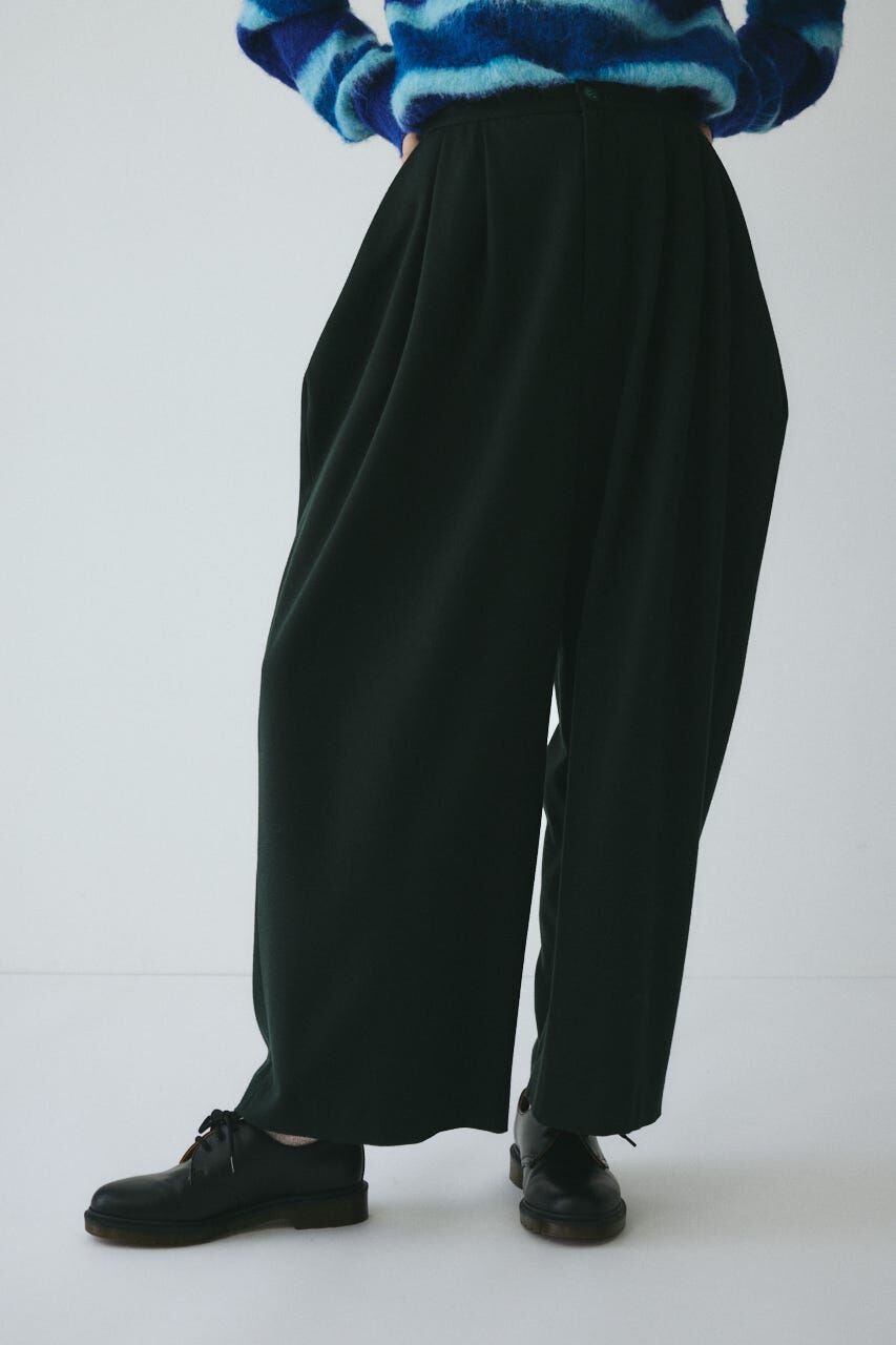 HeRIN.CYE「Many tuck pants」|その他|D/GRN3