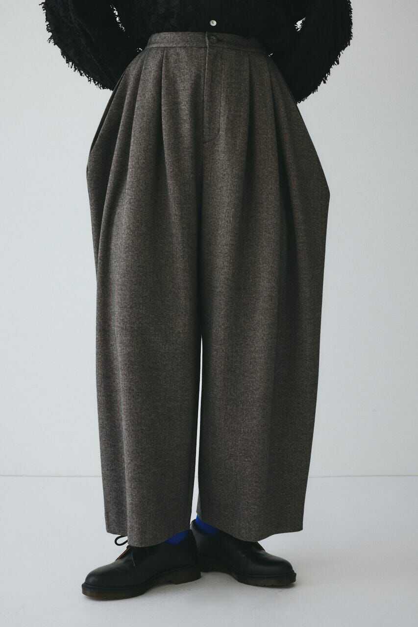 HeRIN.CYE「Many tuck pants」|その他|GRY