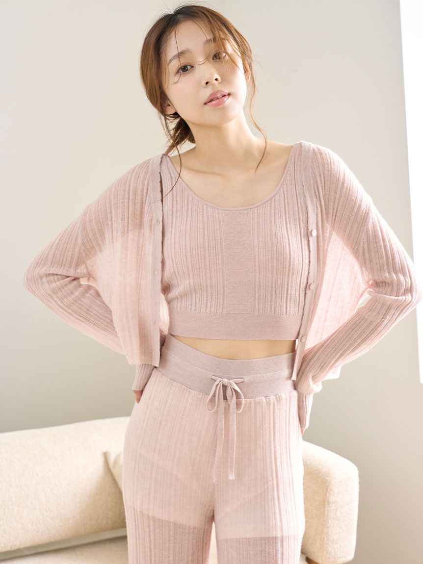 SNIDEL HOME「シアーカーディガン」|ルームウェア|PBEG