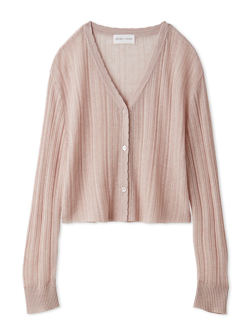 SNIDEL HOME「シアーカーディガン」|ルームウェア|